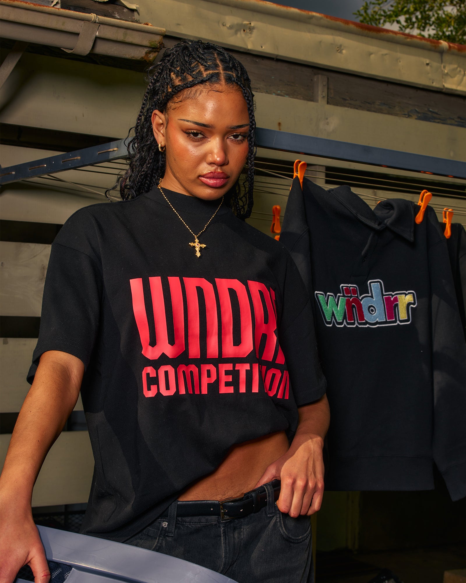 FUNDAMENTAL HEAVY WEIGHT TEE - BLACK