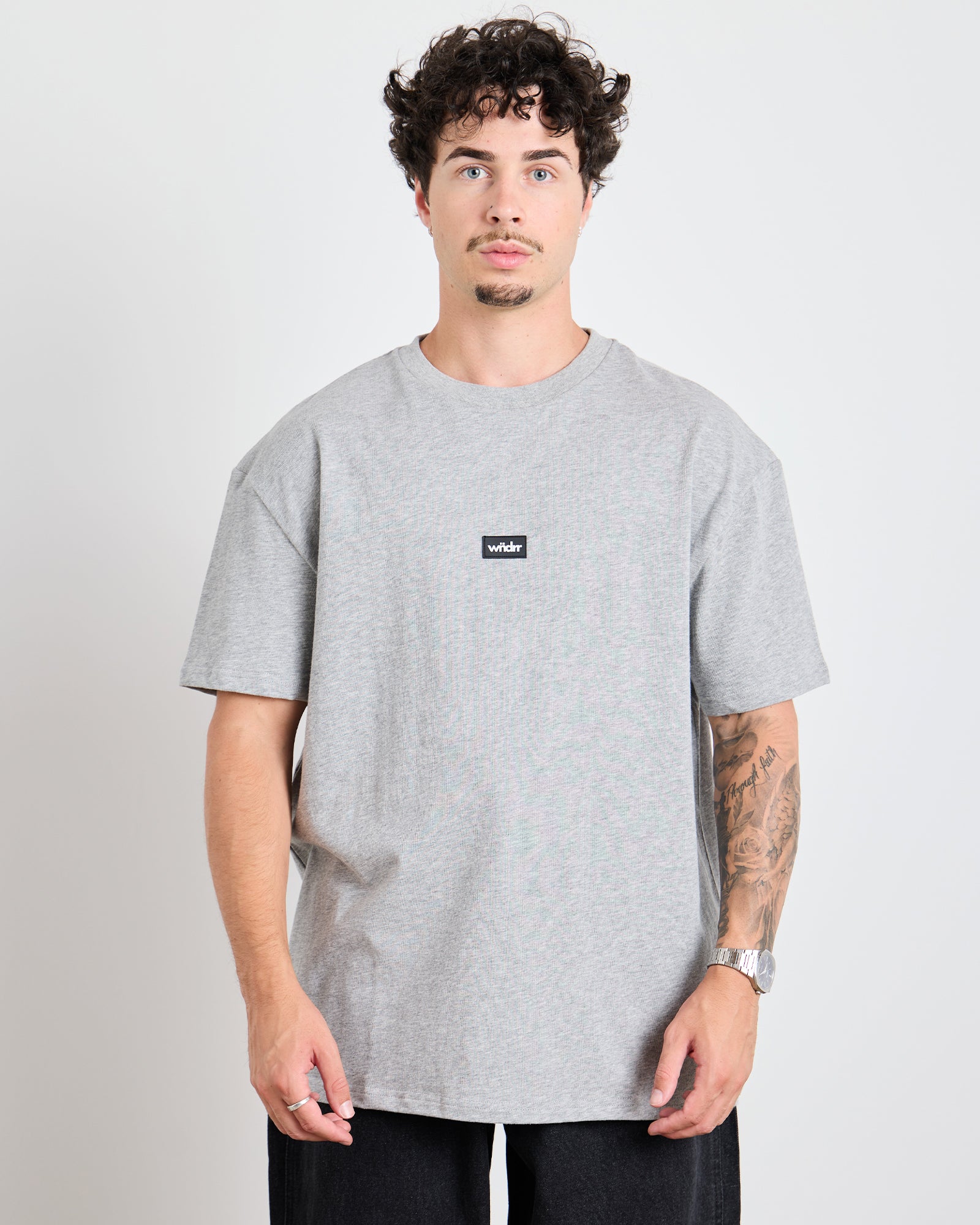 SOHO CLUB TEE - GREY MARLE