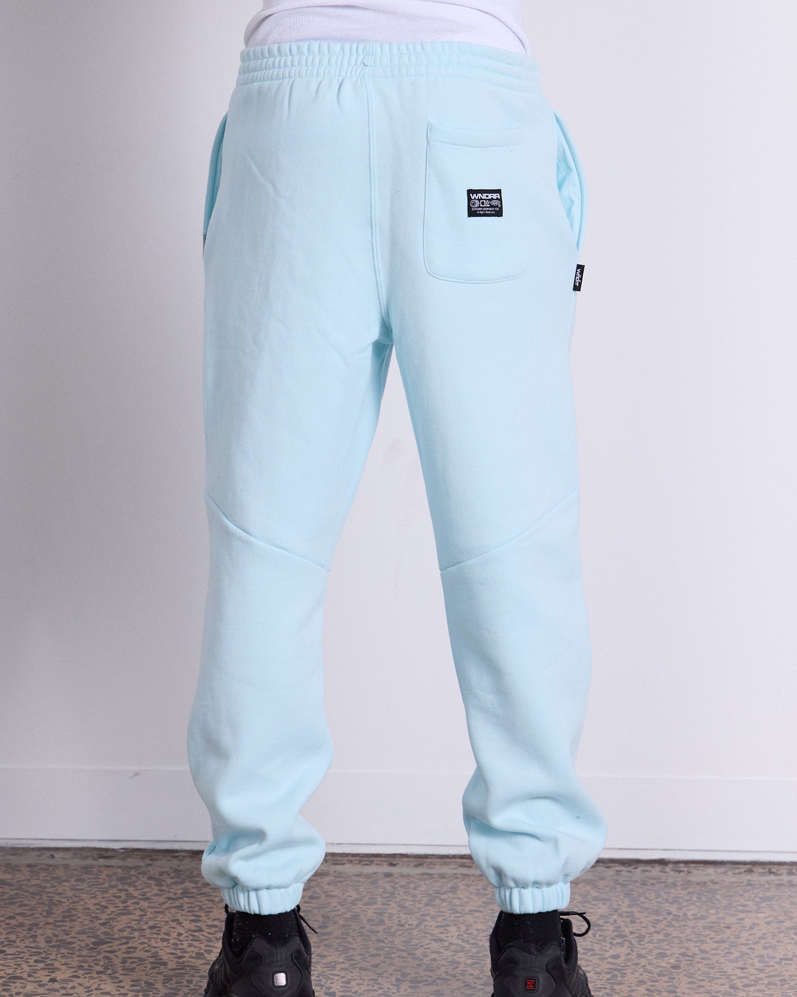 HALO BAGGY TRACKPANT - BABY BLUE