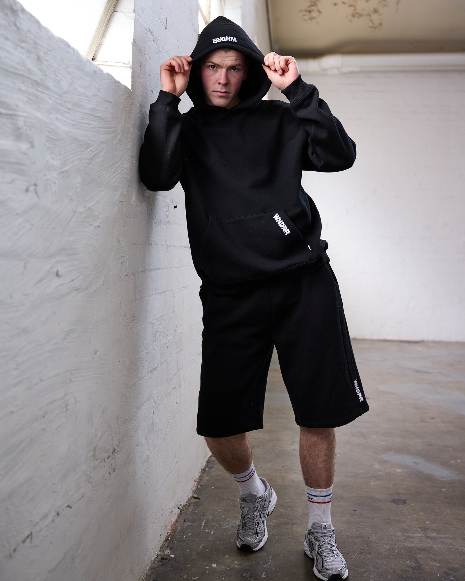 HALO TRACKSHORT - BLACK