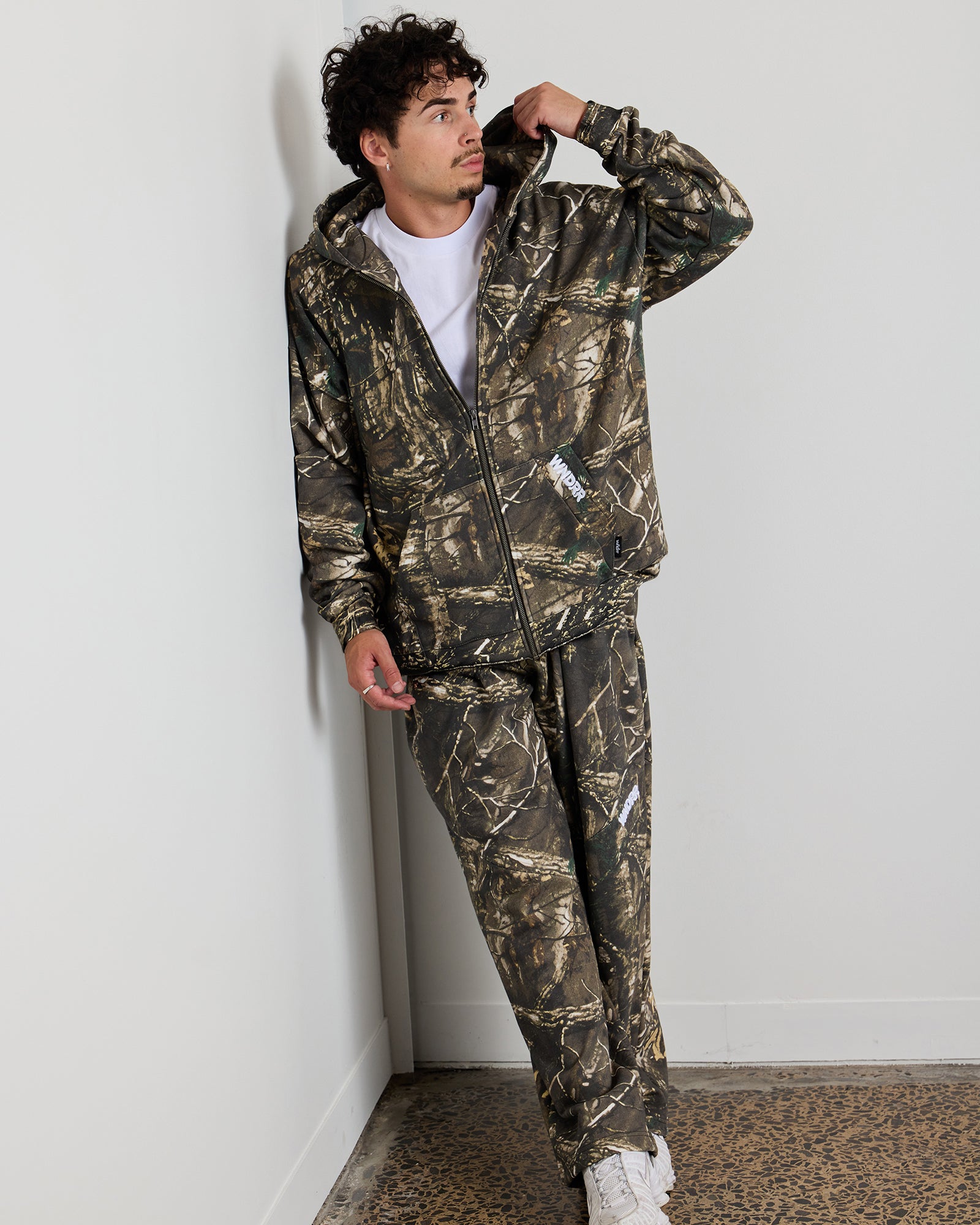 HALO ZIP HOOD SWEAT - CAMO