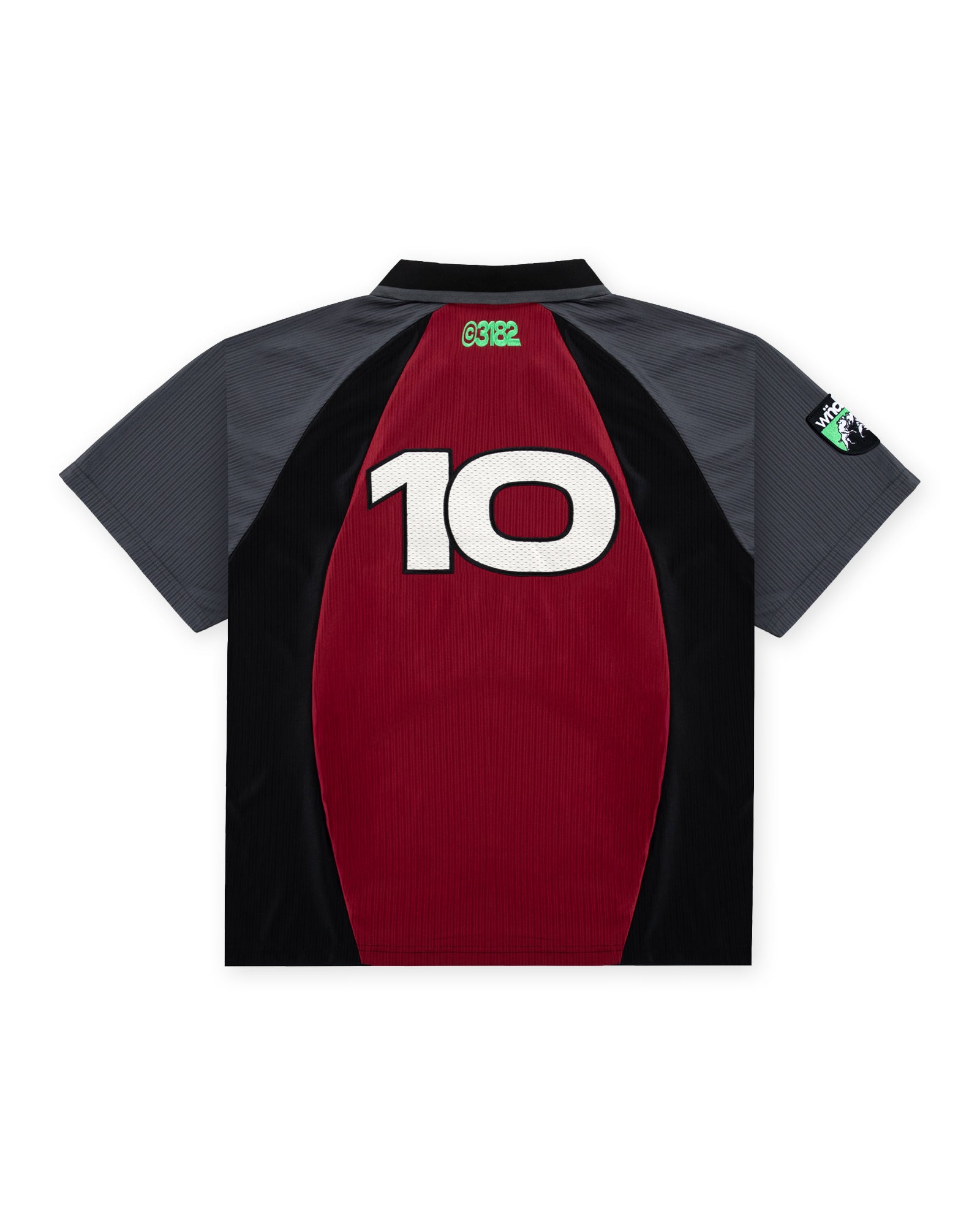 KICKOFF FOOTBALL JERSEY - BLACK/RED