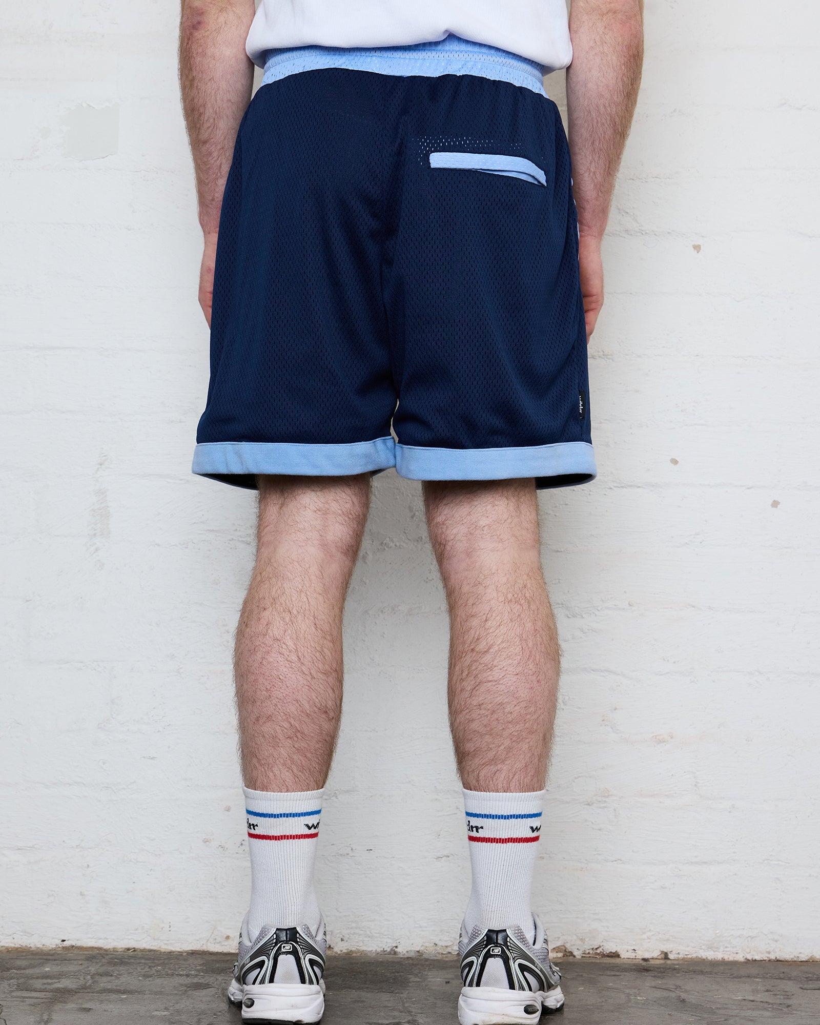 OFFCUT COURT SHORT - BLUE