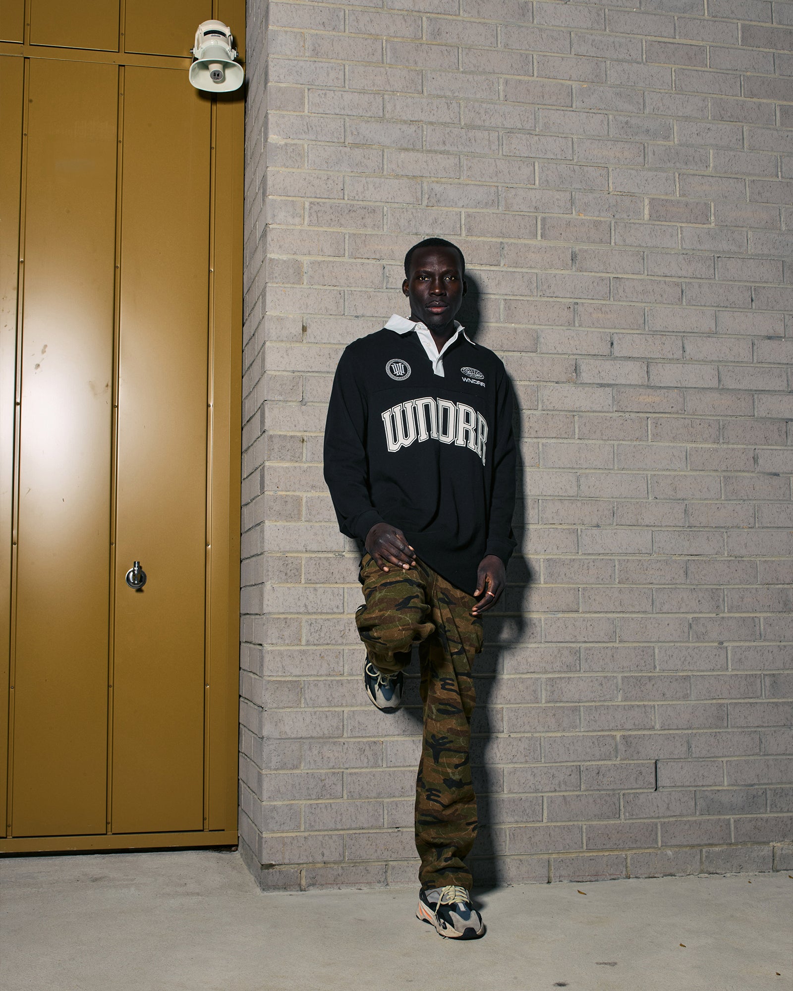 POSSESSION PANEL RUGBY POLO - BLACK