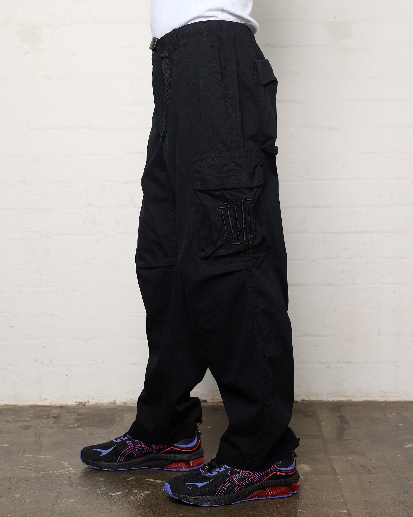 REVOKED CARGO PANT - BLACK
