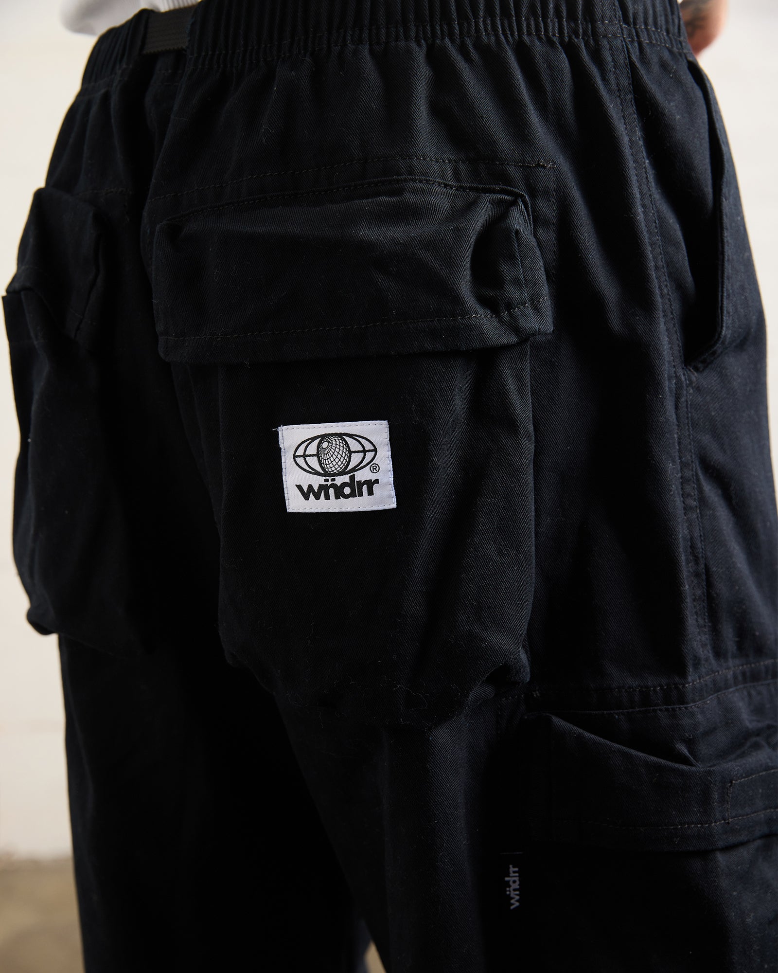 REVOKED CARGO PANT - BLACK