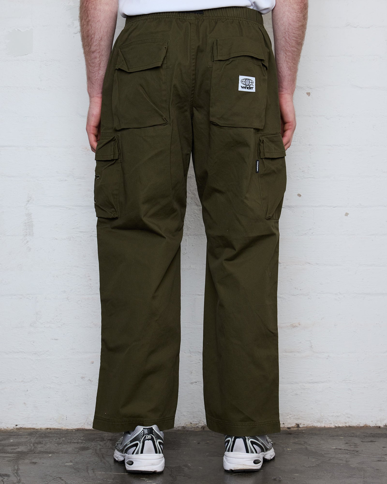 REVOKED CARGO PANT - MOSS GREEN
