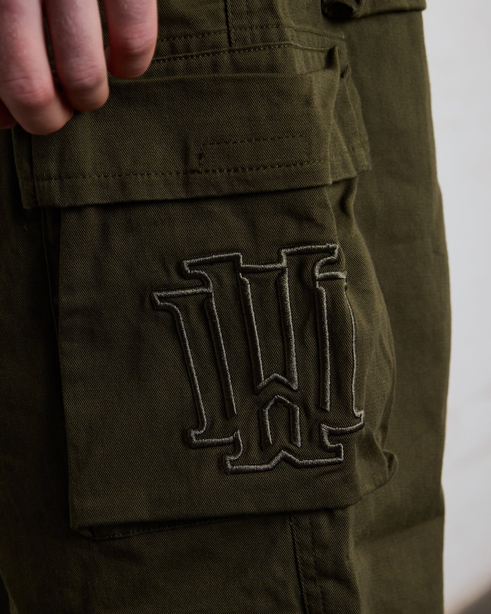 REVOKED CARGO PANT - MOSS GREEN