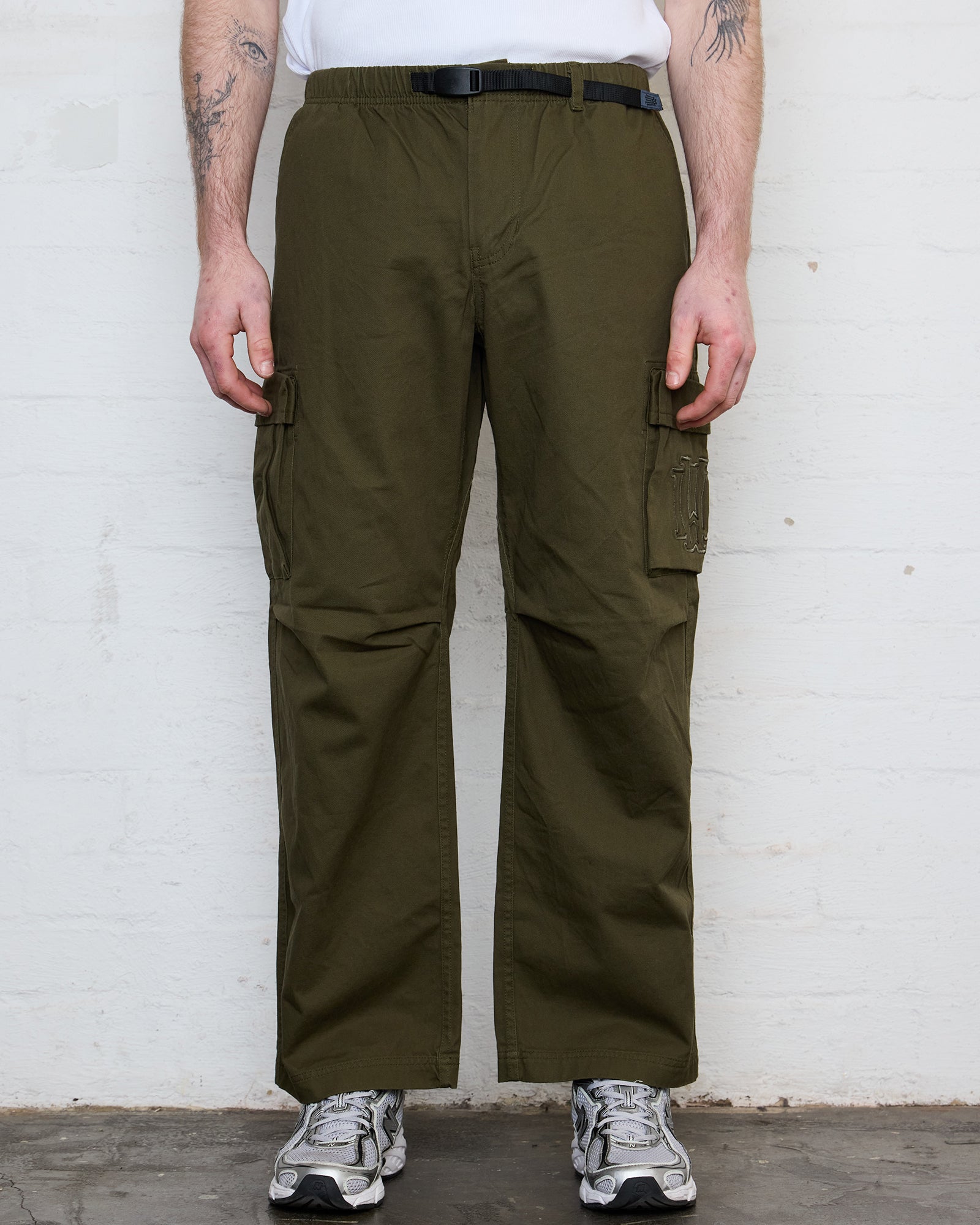 REVOKED CARGO PANT - MOSS GREEN