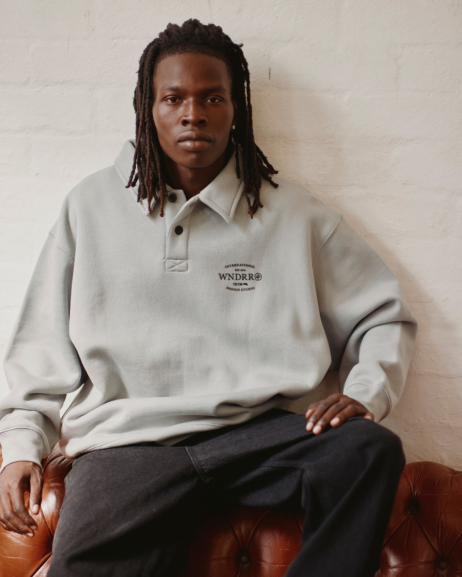 SHERIFF RUGBY SWEAT - CEMENT GREY