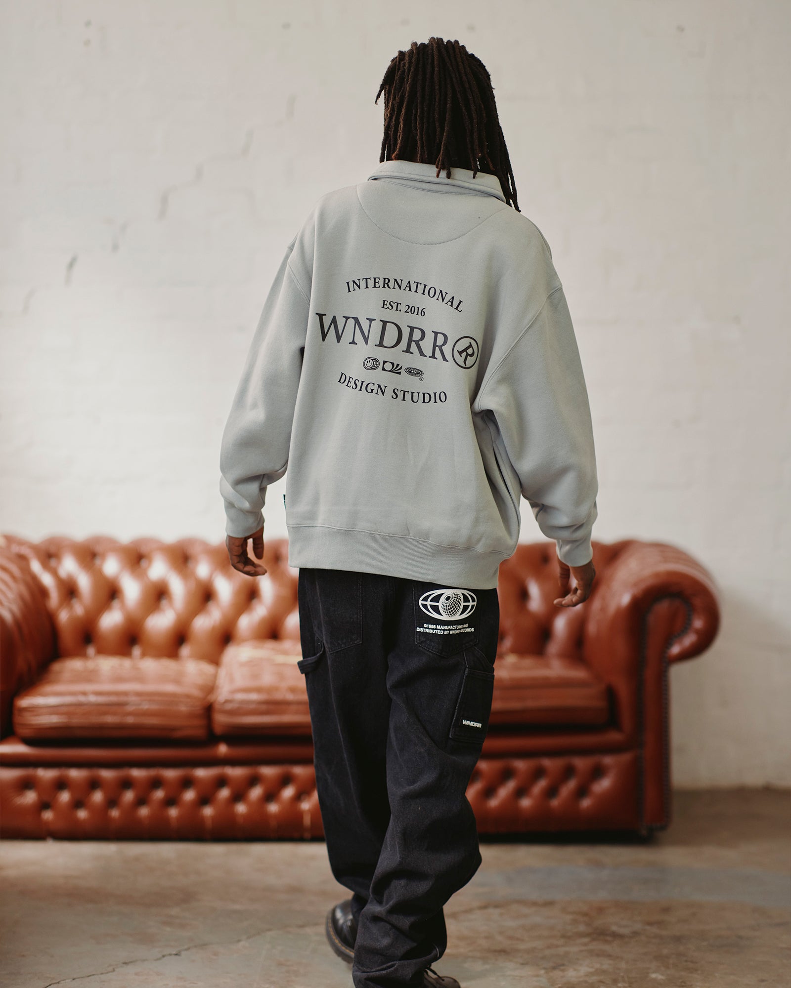 SHERIFF RUGBY SWEAT - CEMENT GREY