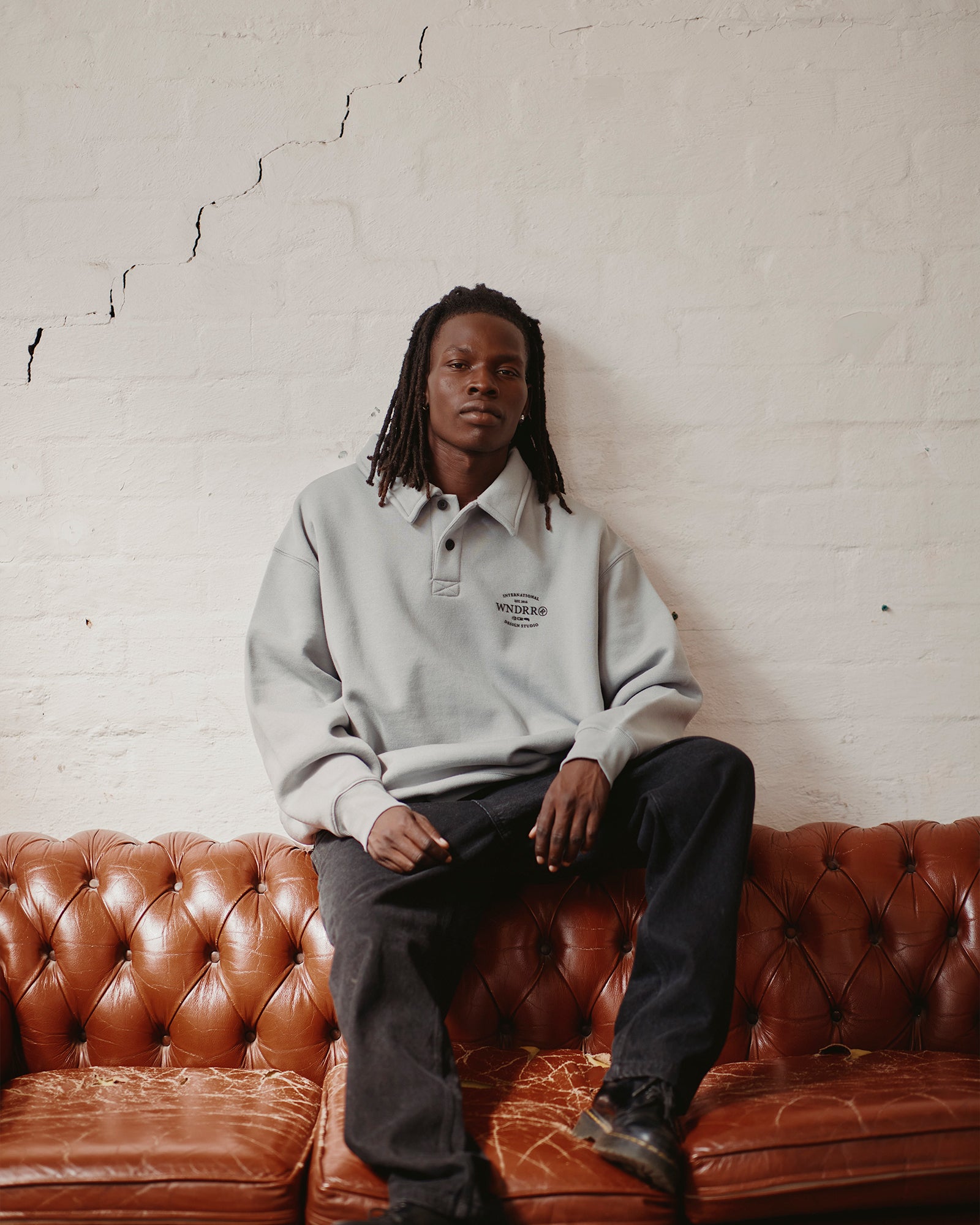 SHERIFF RUGBY SWEAT - CEMENT GREY