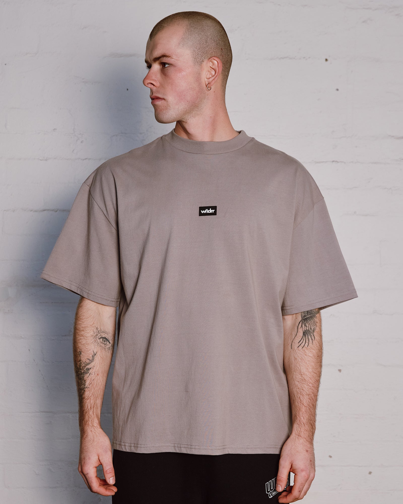 SOHO CLUB TEE - MOON GREY
