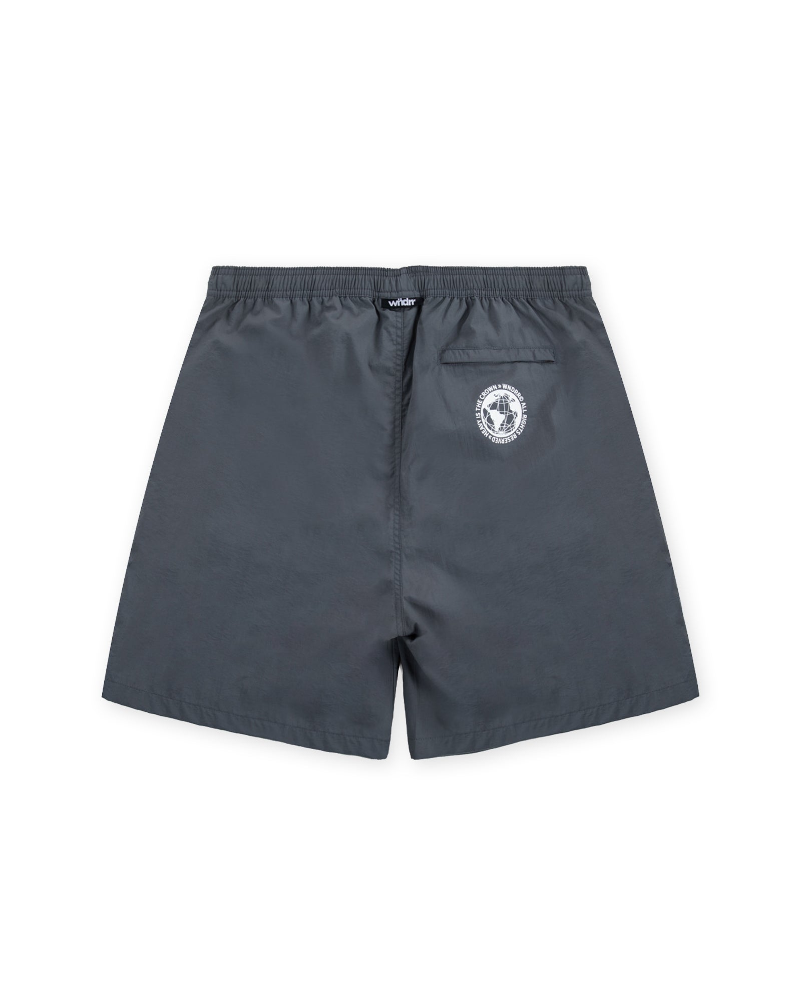 SYNDICATE SWIM SHORT - FADED BLACK