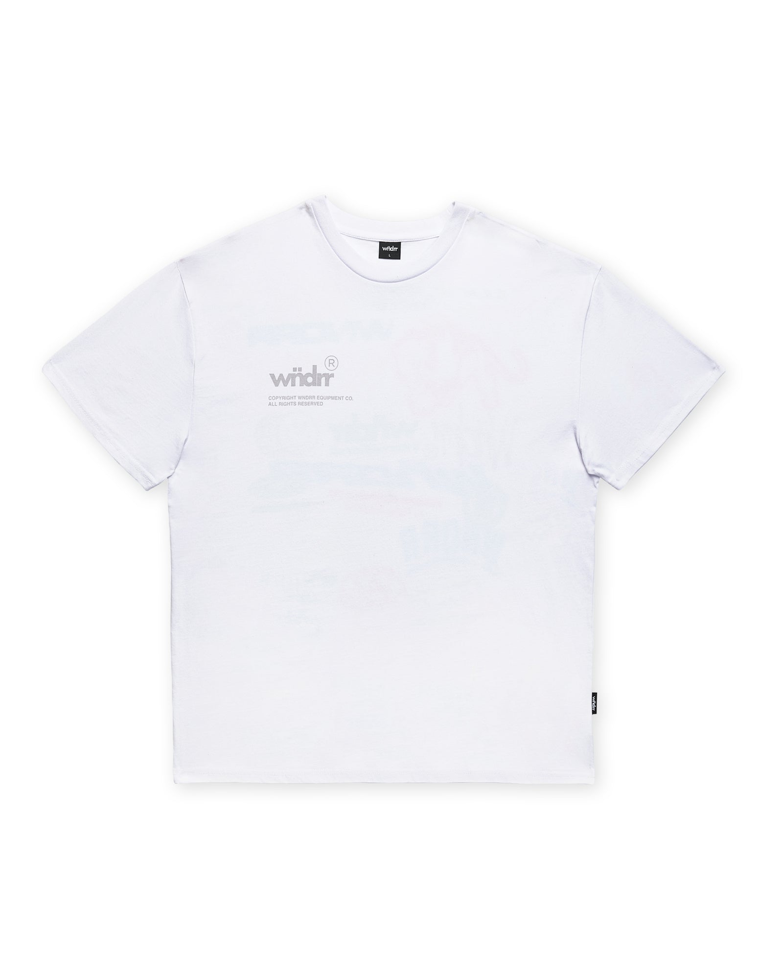 SYNDICATE BOX FIT TEE - WHITE