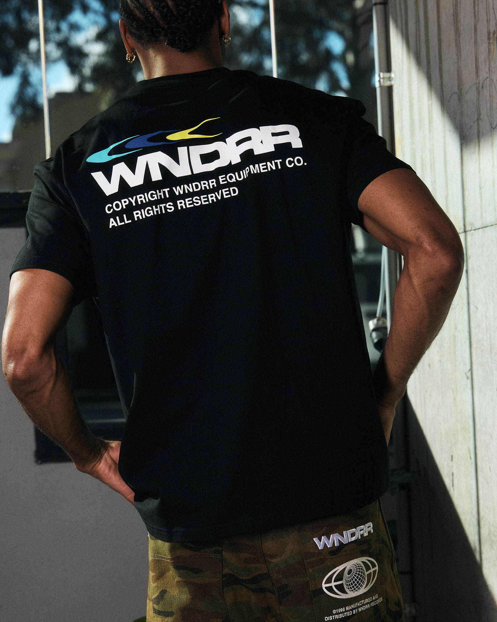 TRIAD BOX FIT TEE - BLACK