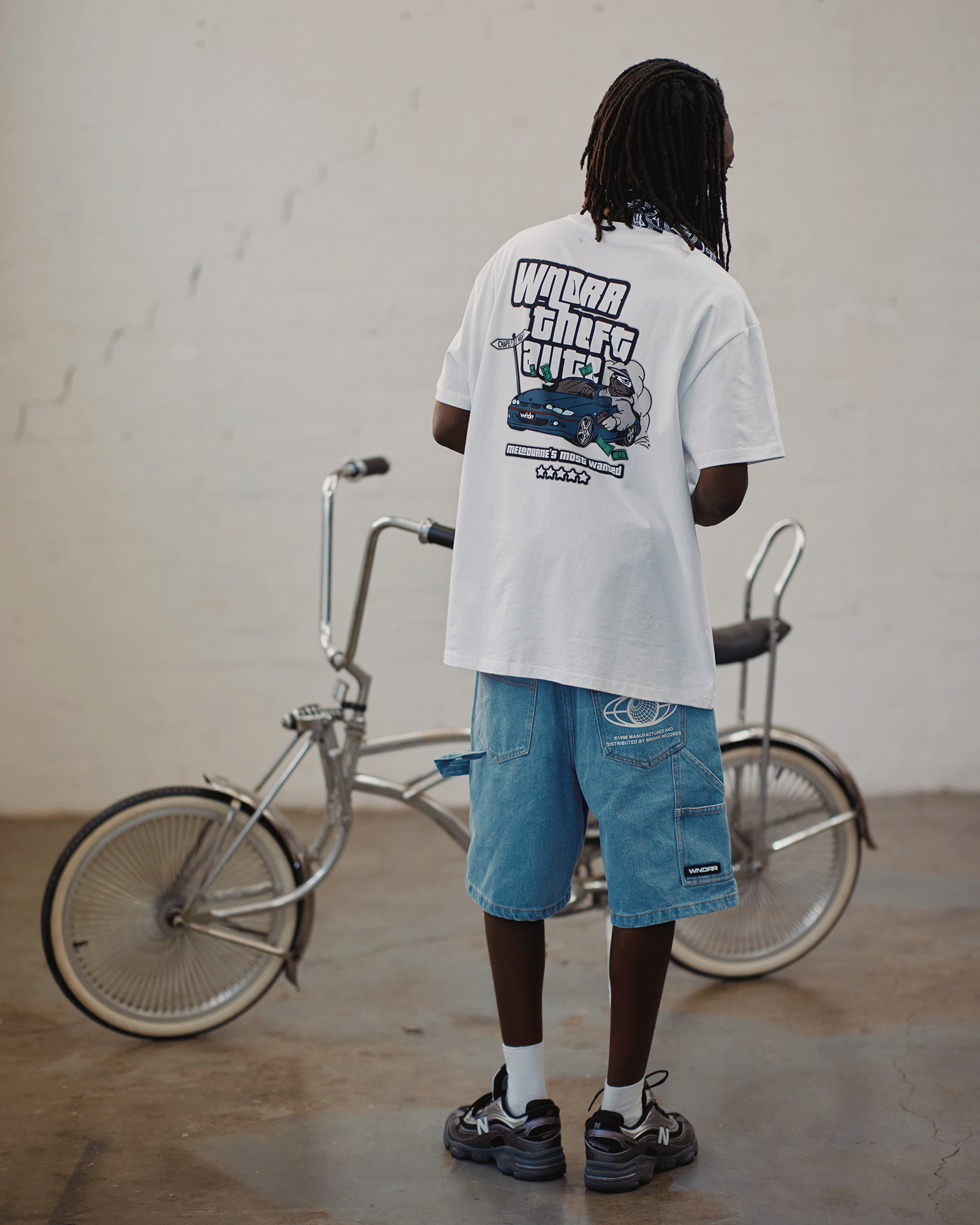 MOST WANTED BOX FIT TEE - WHITE