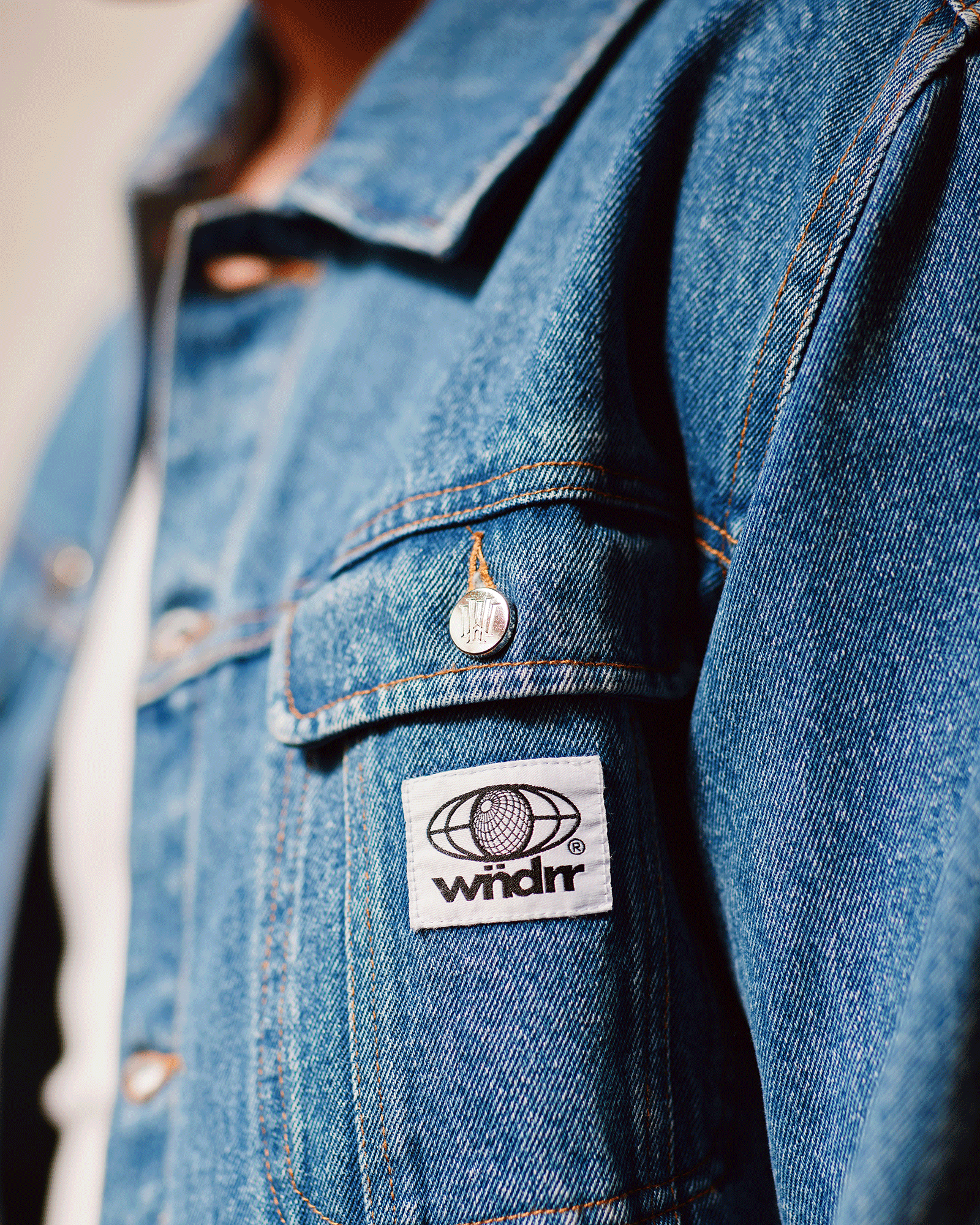BOOSTER DENIM JACKET - BLUE