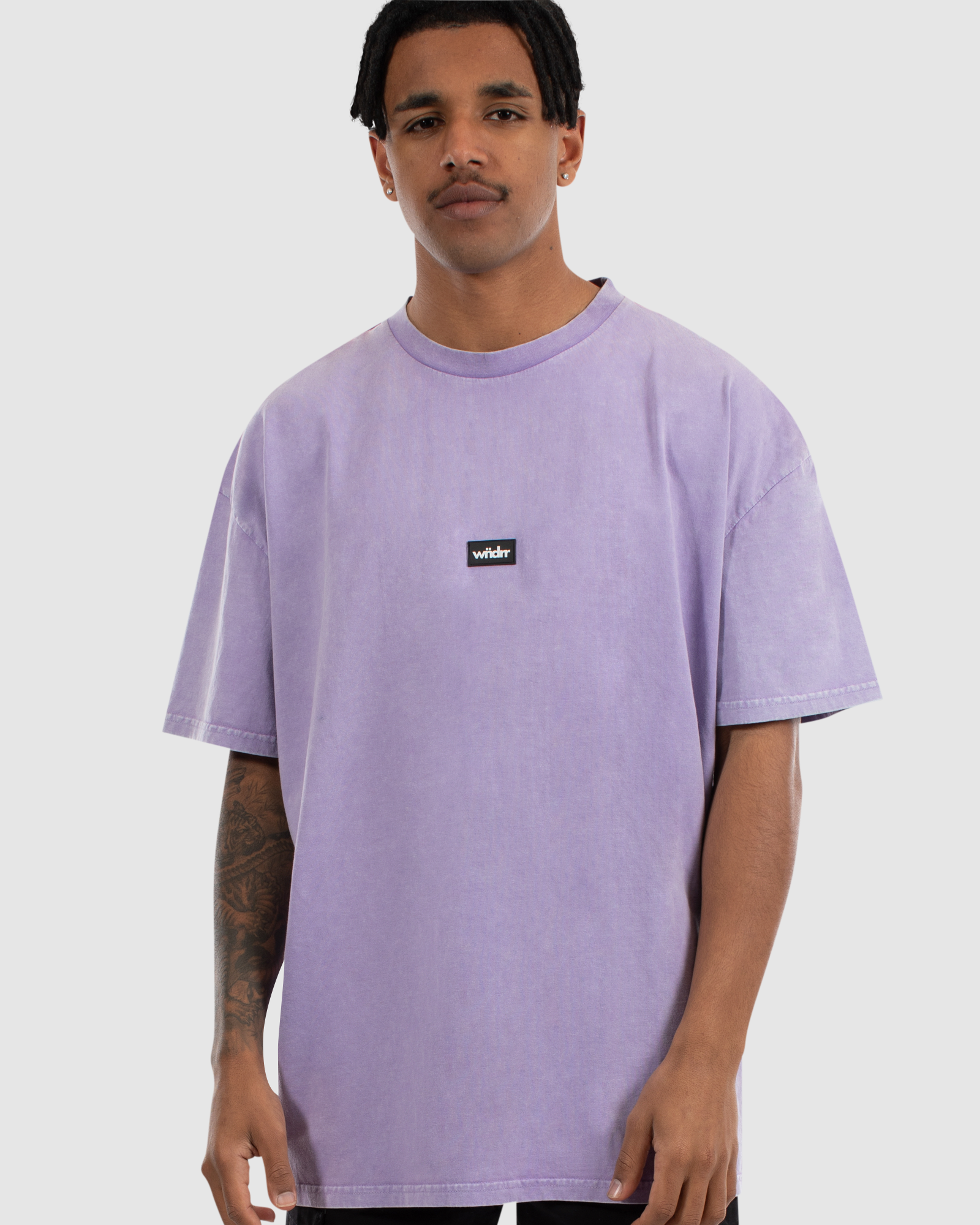 HOXTON VINTAGE FIT TEE - WASHED VIOLET