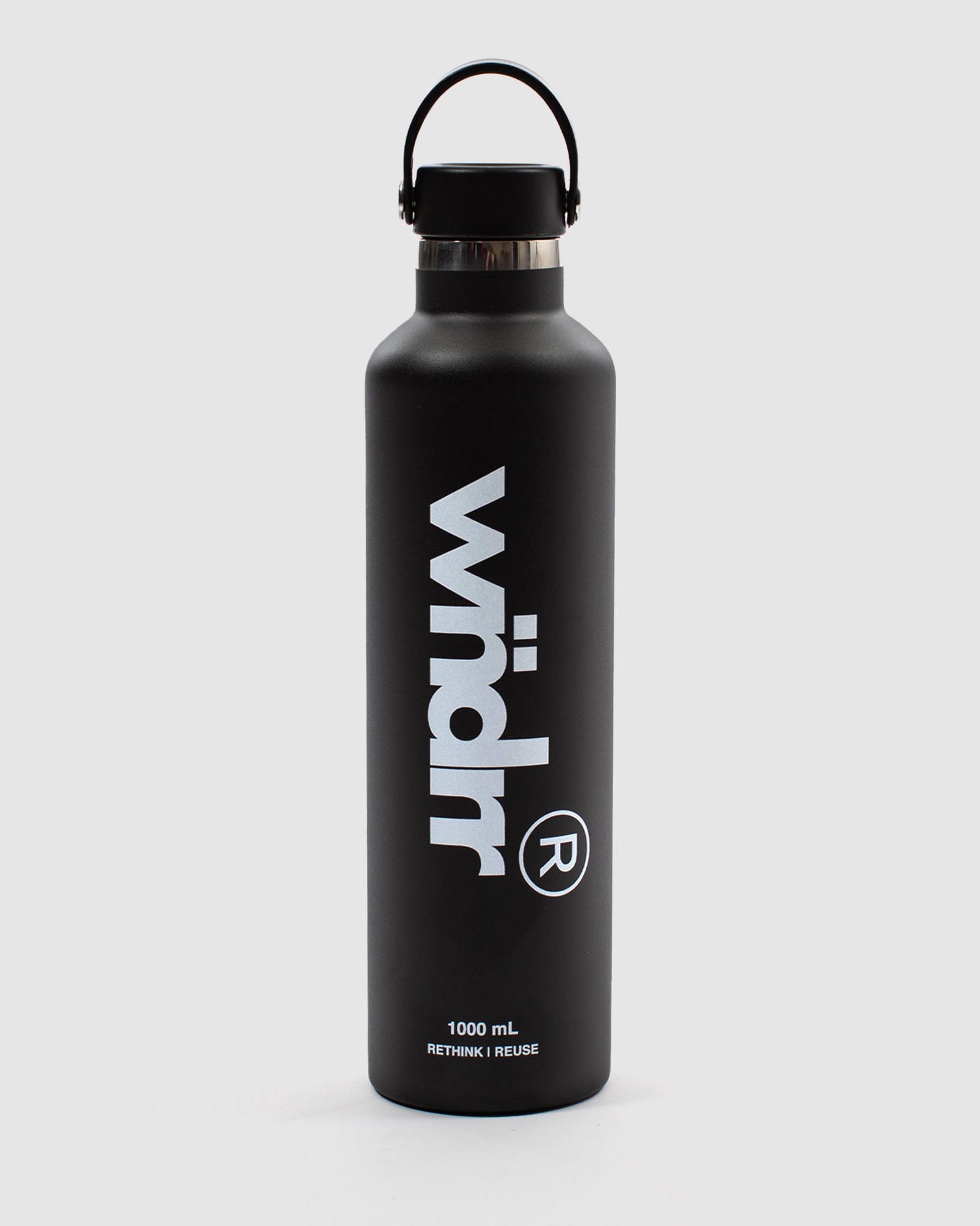 ACCENT WATER BOTTLE - BLACK