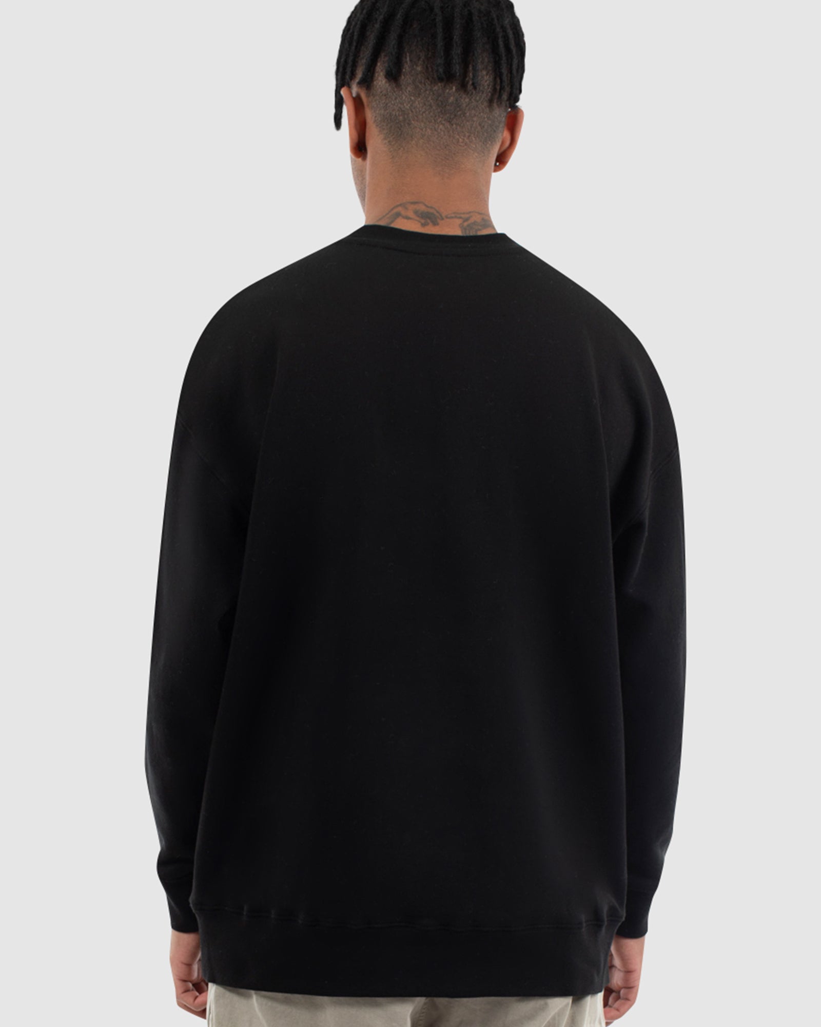 KINGSLAND CREW SWEAT - BLACK
