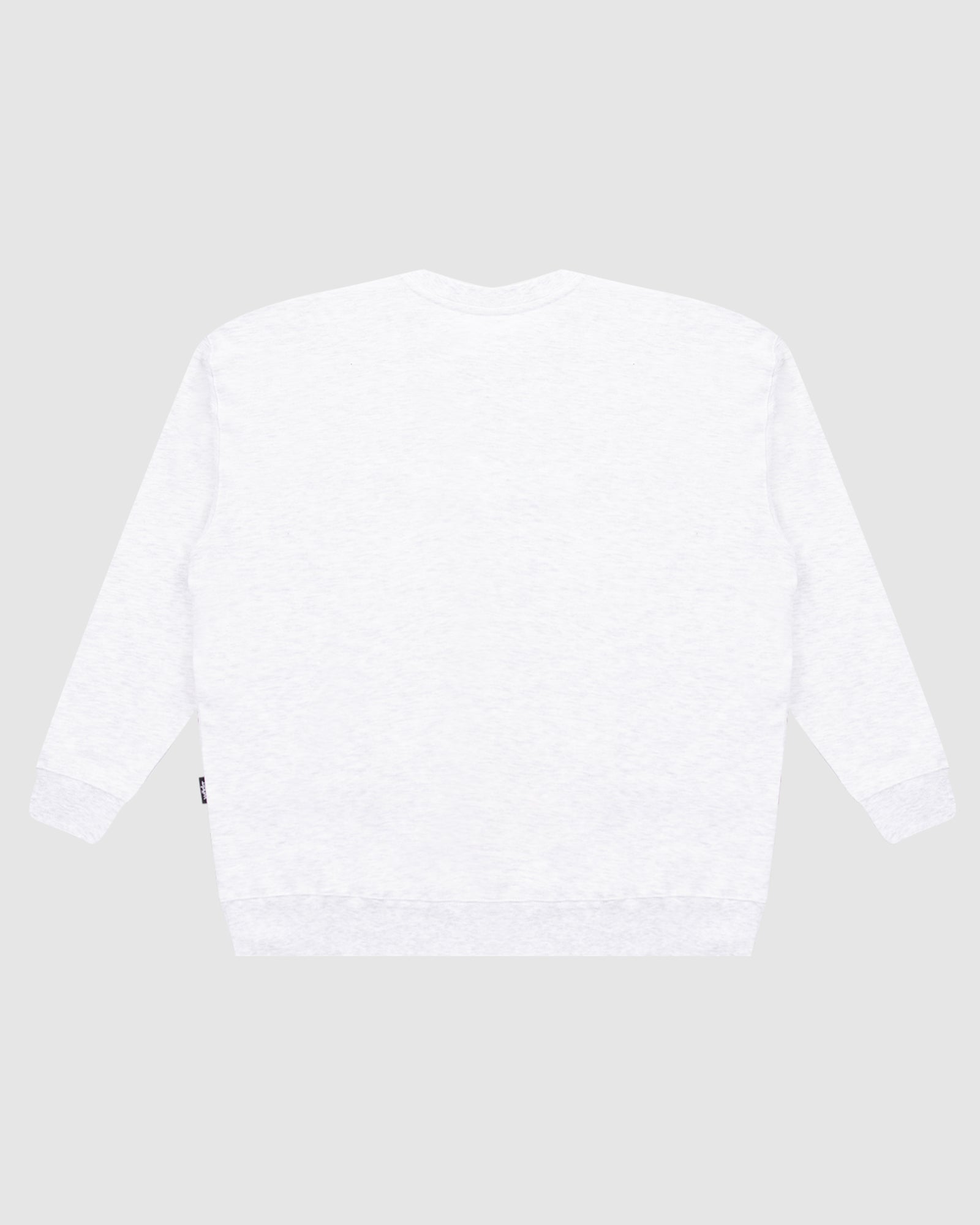 PRECINCT CREW SWEAT - WHITE MARLE