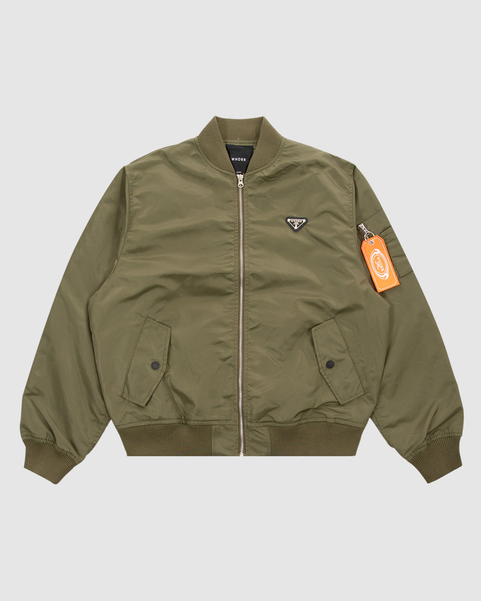 RADAR BOMBER JACKET - KHAKI