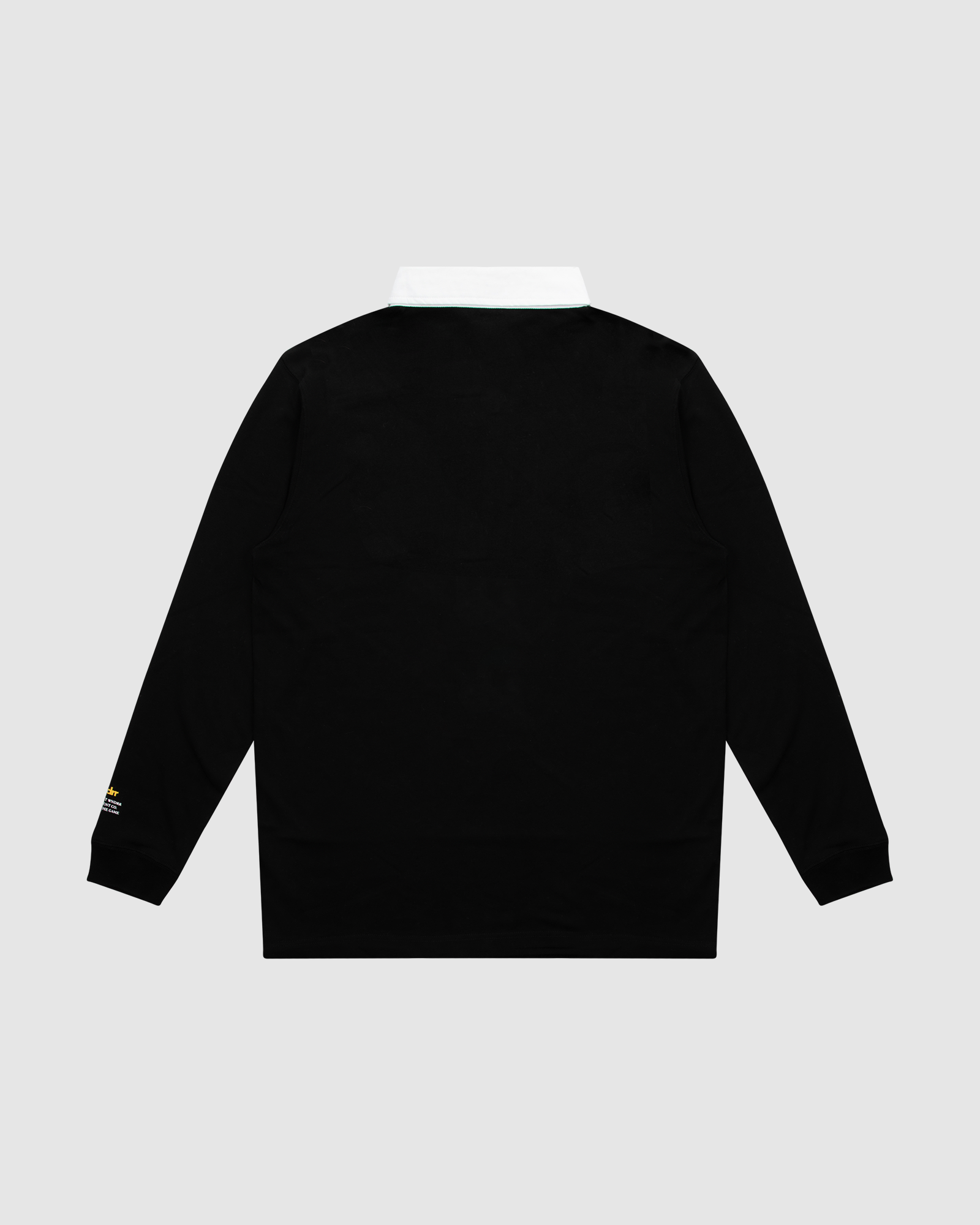 ANGUISH RUGBY POLO - BLACK