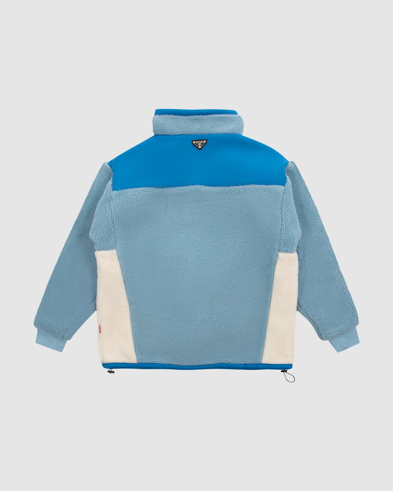 PARLAY SHERPA JACKET - BLUE/OFF WHITE