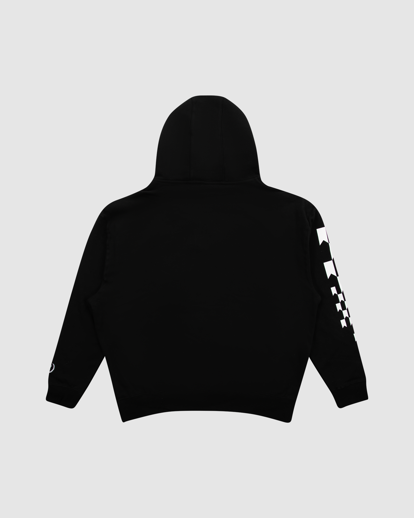 SLIPSTREAM 1/4 ZIP HOOD SWEAT - BLACK