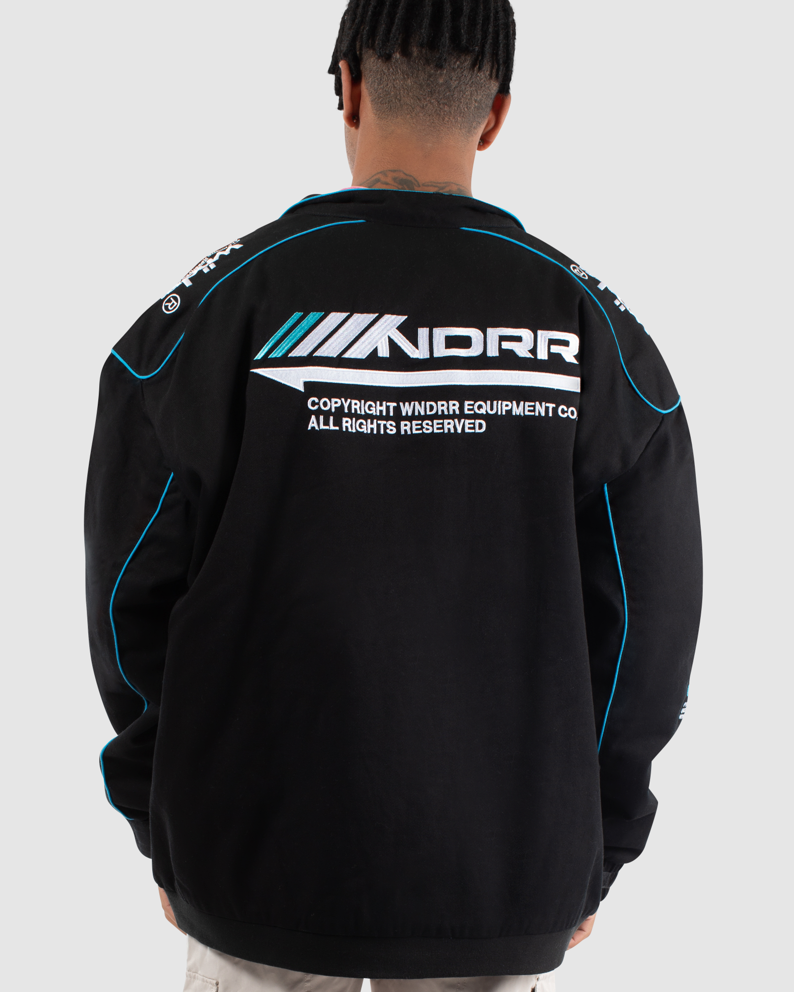 SUZUKA MOTO JACKET - BLACK