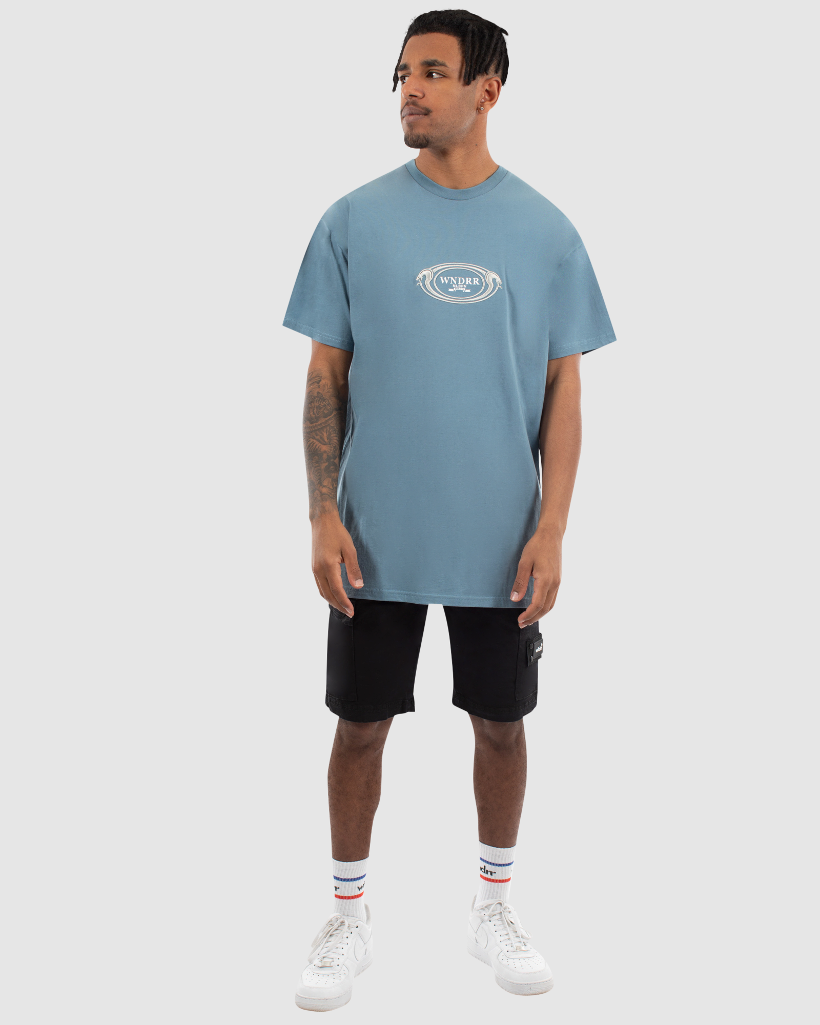 TAHU CUSTOM FIT TEE - WORK BLUE