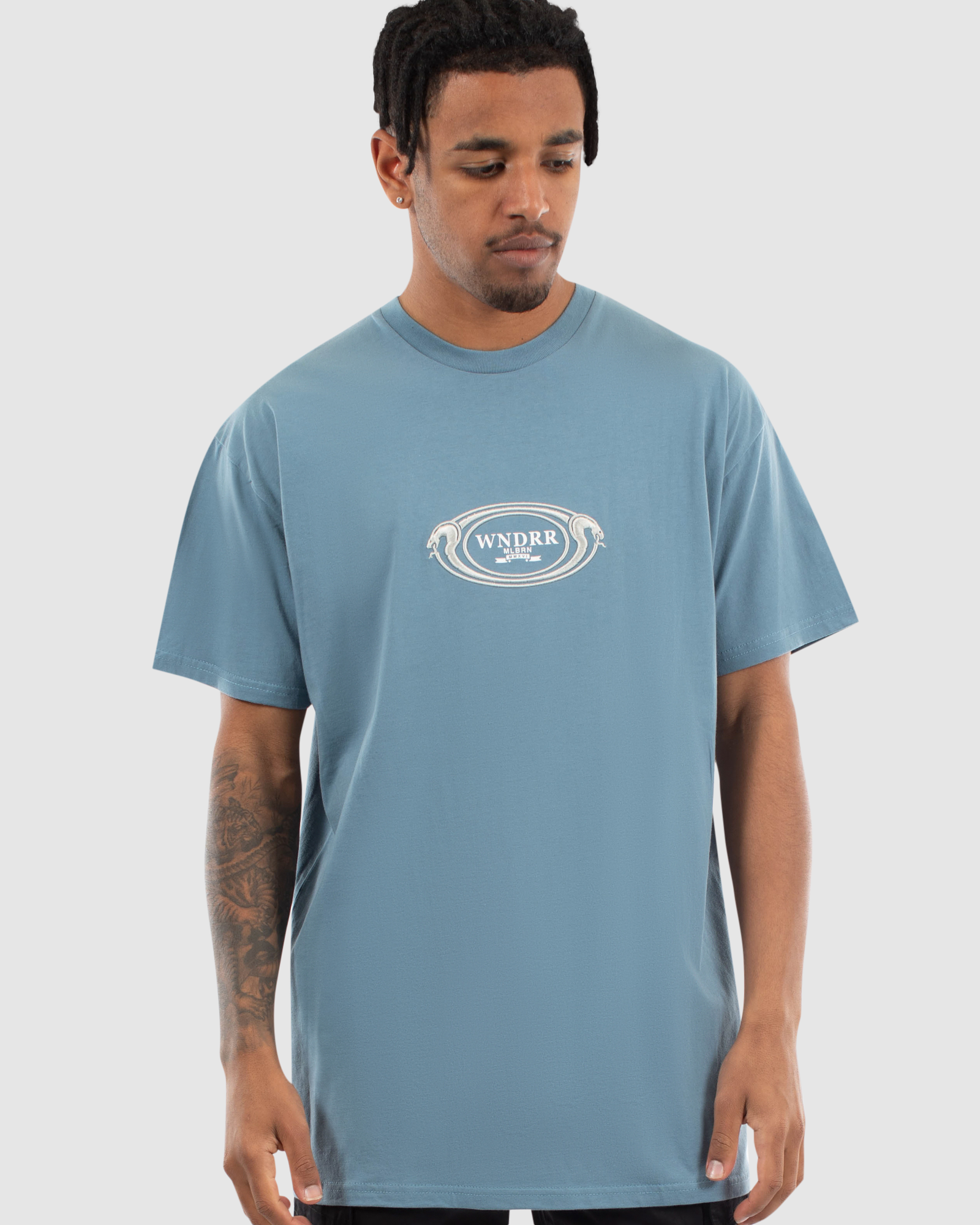 TAHU CUSTOM FIT TEE - WORK BLUE