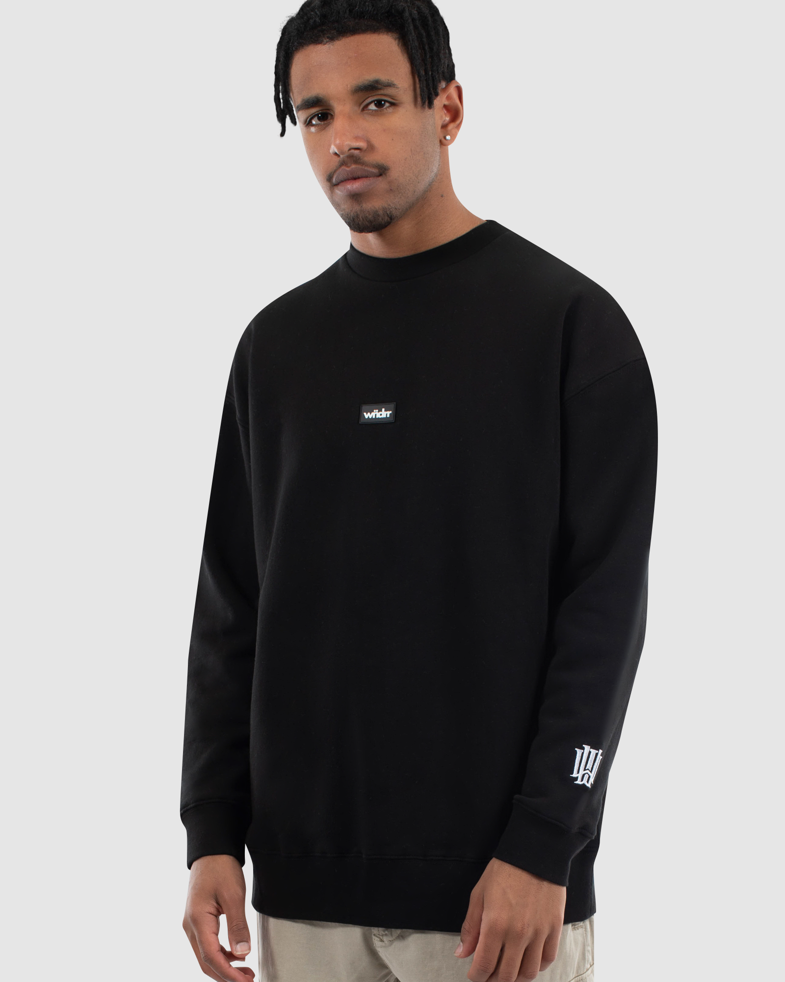KINGSLAND CREW SWEAT - BLACK