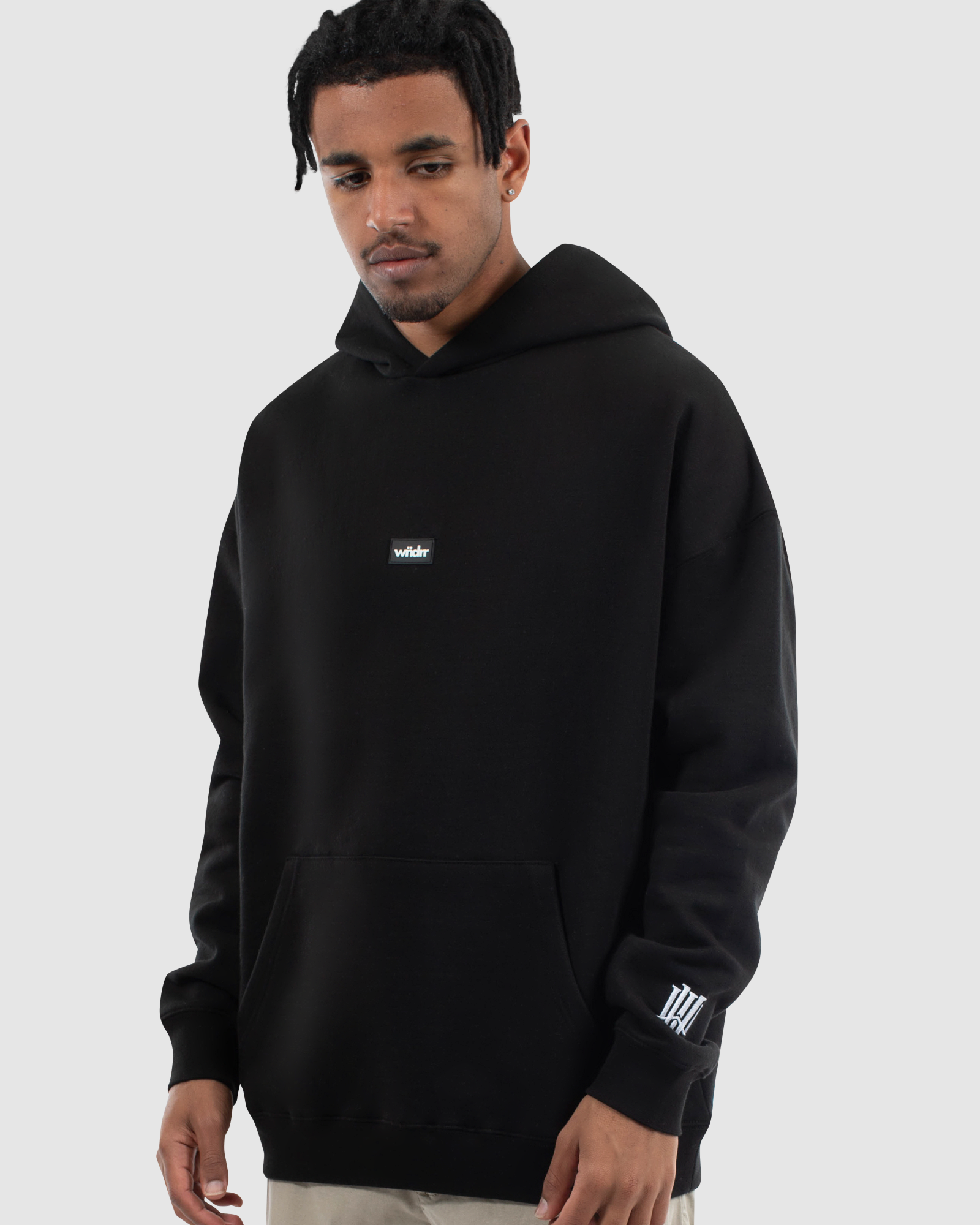 HOXTON V2 HEAVY WEIGHT HOOD SWEAT - BLACK