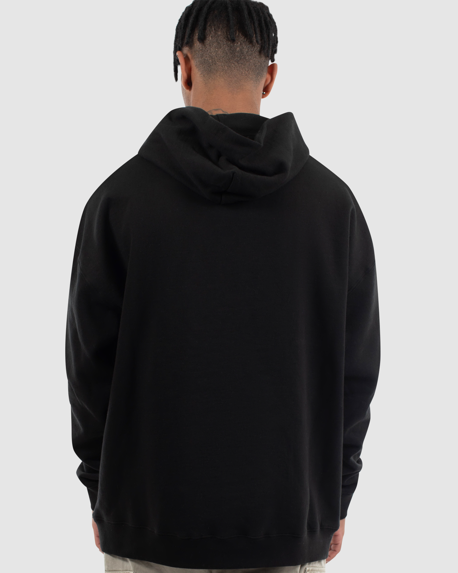 HOXTON V2 HEAVY WEIGHT HOOD SWEAT - BLACK