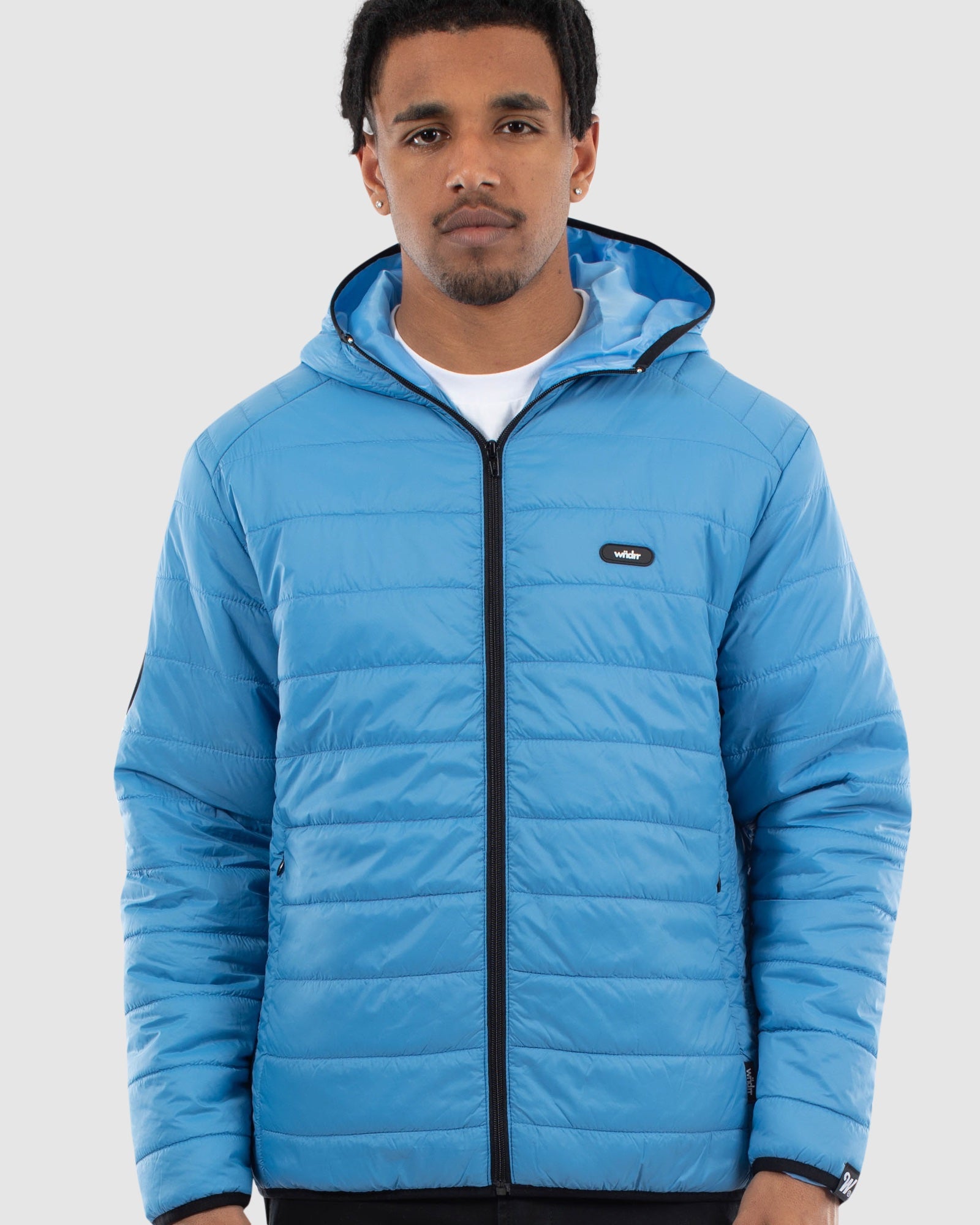 ALT PUFFER JACKET - CORN BLUE