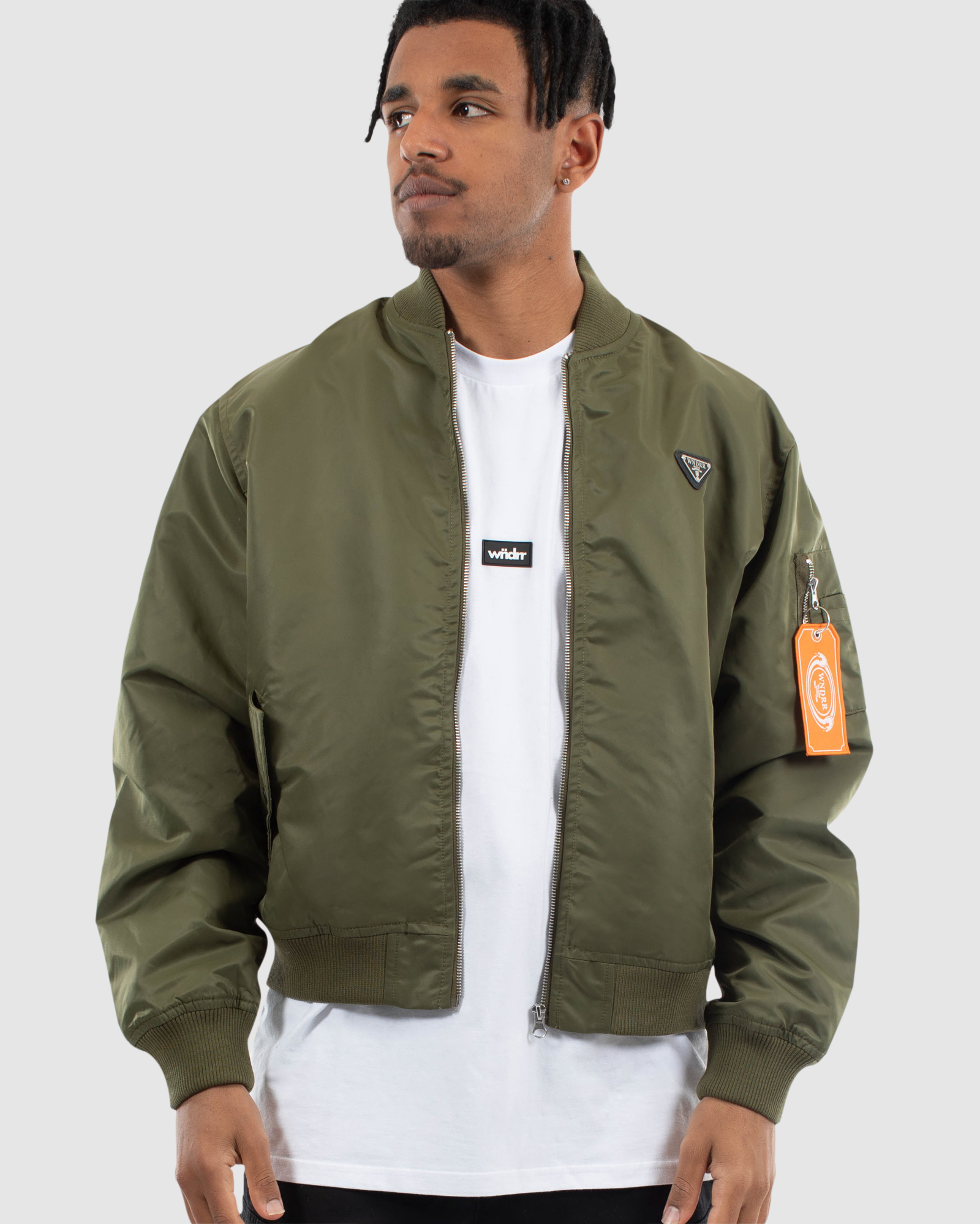 RADAR BOMBER JACKET - KHAKI