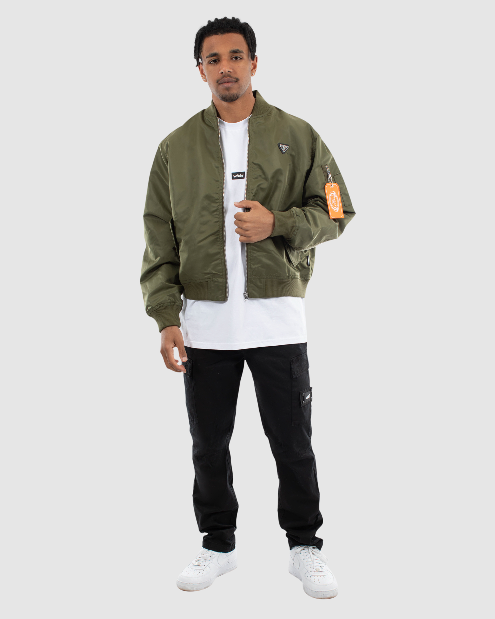 RADAR BOMBER JACKET - KHAKI