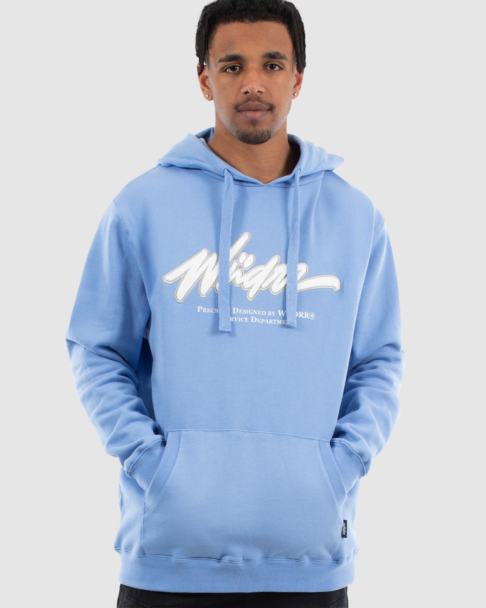CONSCRIPT HOOD SWEAT - CORN BLUE