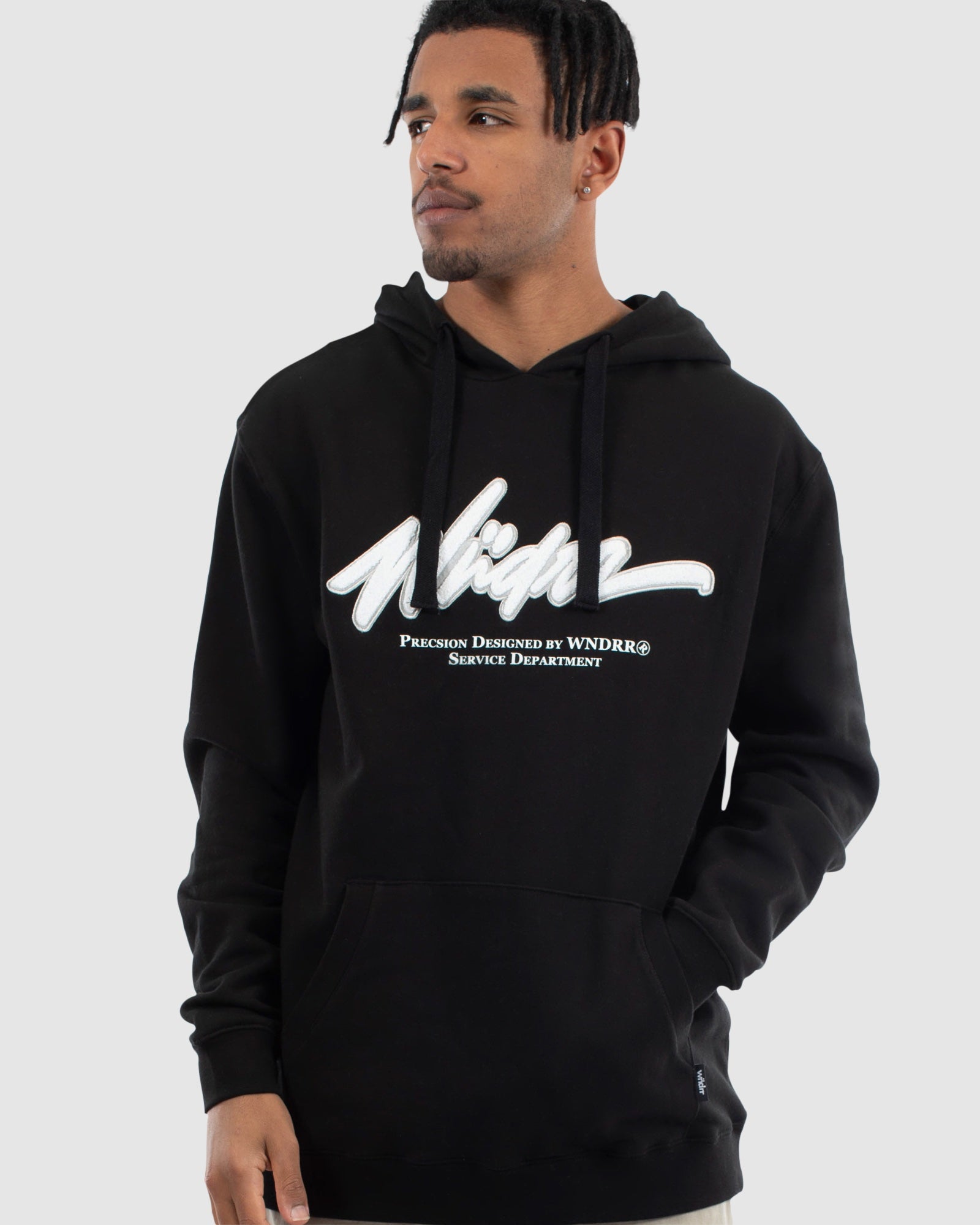 CONSCRIPT HOOD SWEAT - BLACK