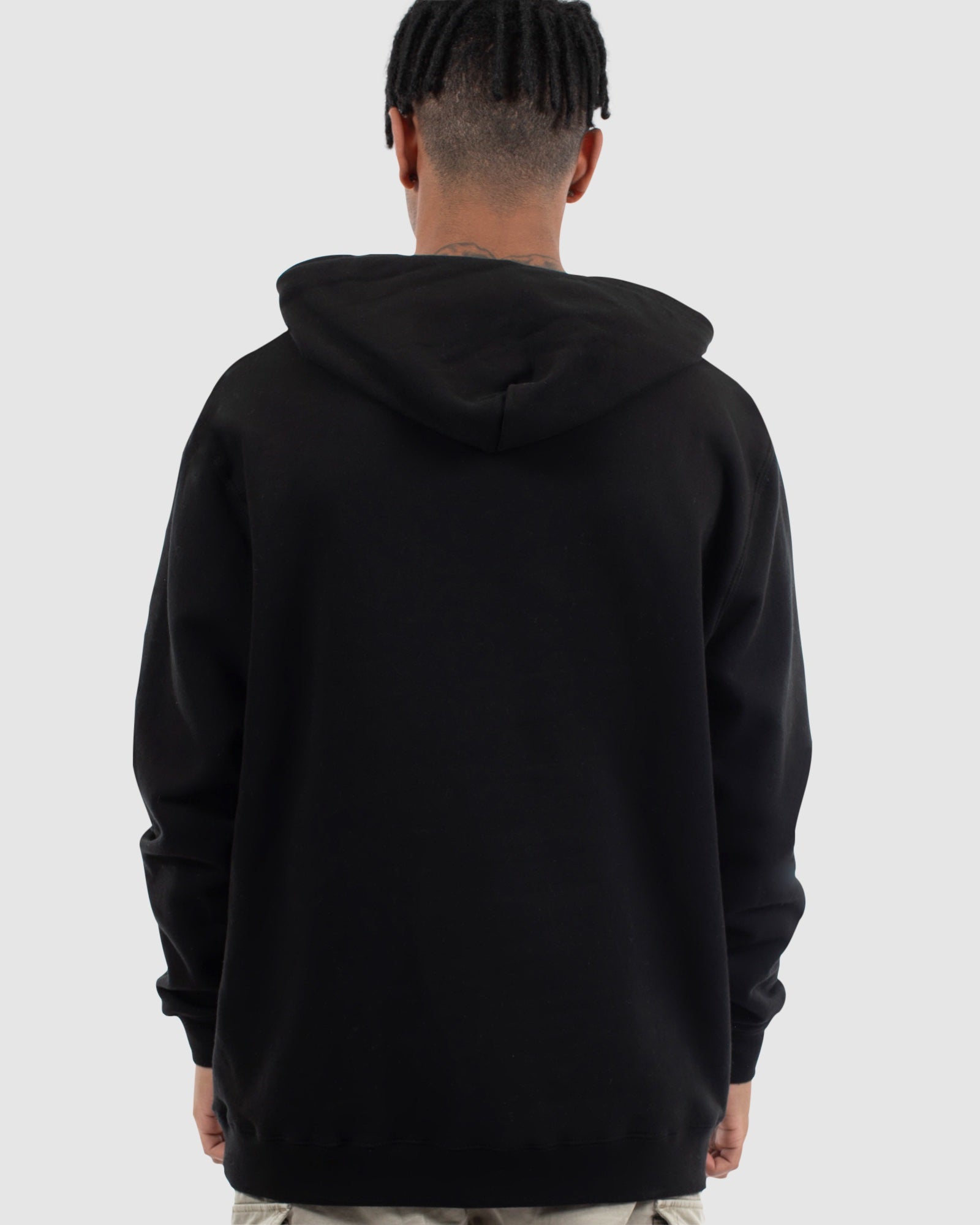 CONSCRIPT HOOD SWEAT - BLACK