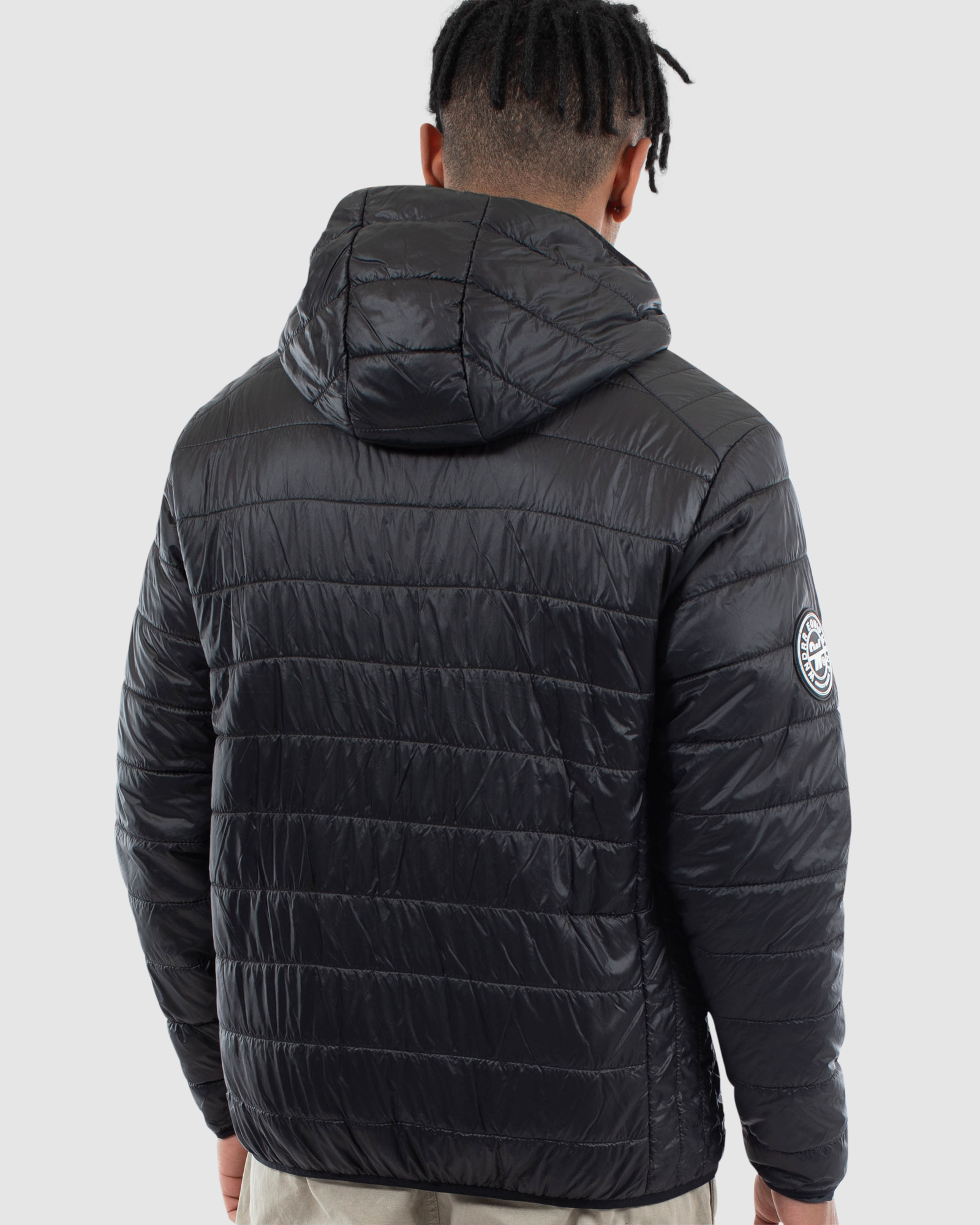 ALT PUFFER JACKET - BLACK