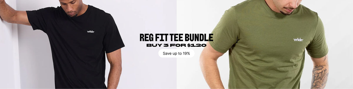 REGULAR FIT TEES BUNDLE 3 FOR $120