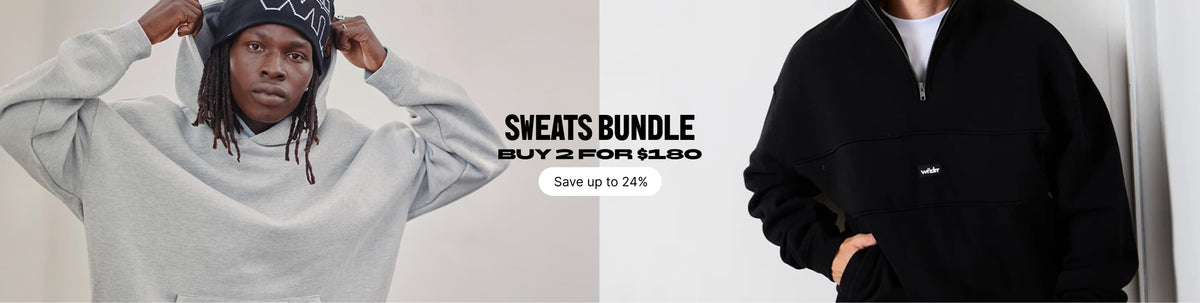 BUNDLE SWEATS 2 FOR $180