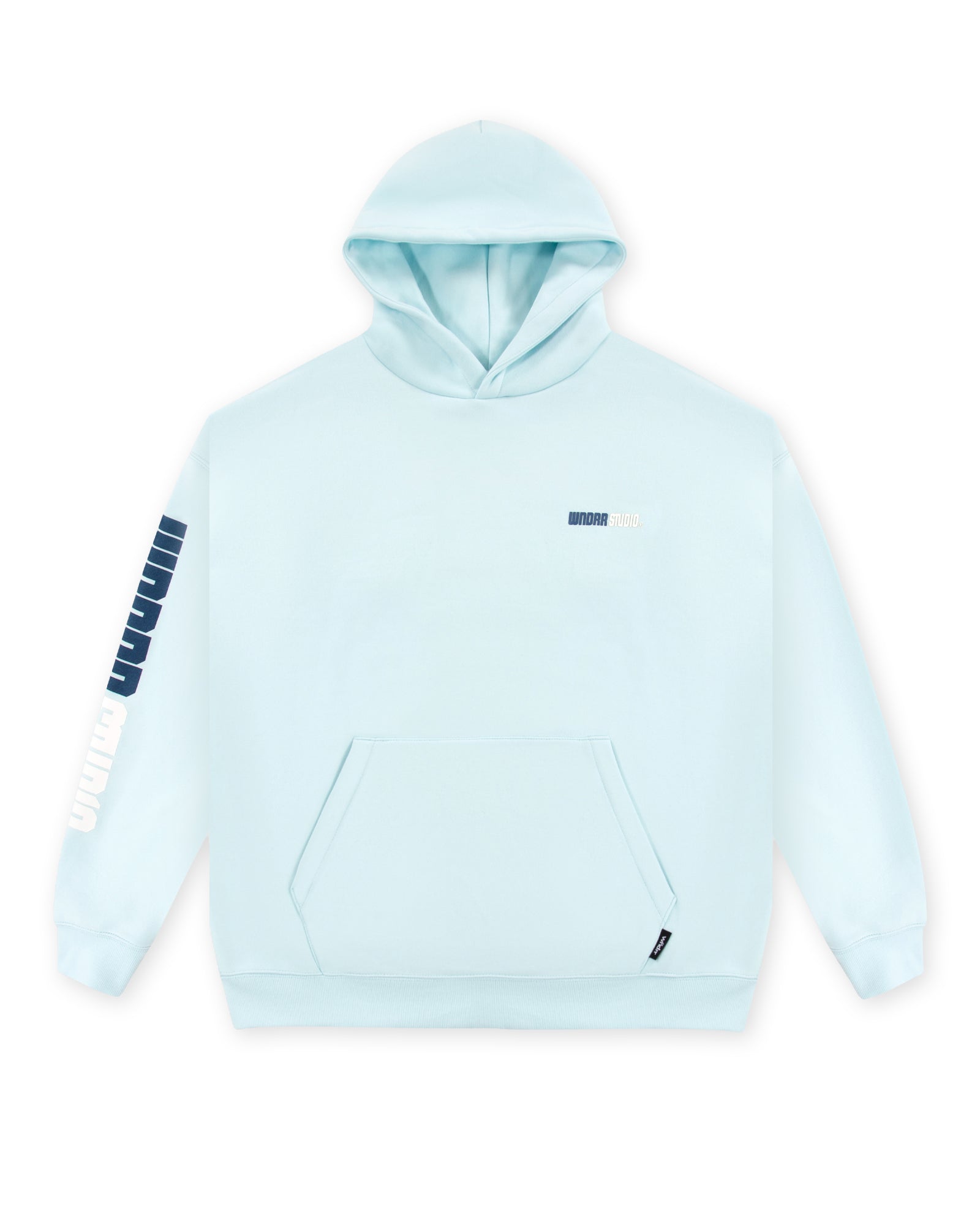 STUDIO HOOD SWEAT - BABY BLUE