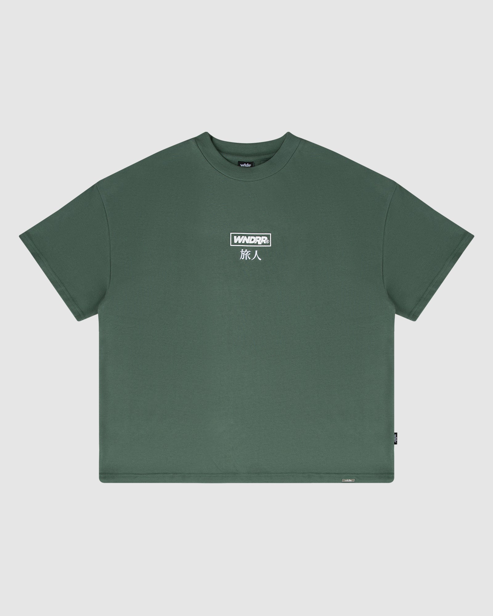 SHODO HEAVY WEIGHT TEE - DARK GREEN