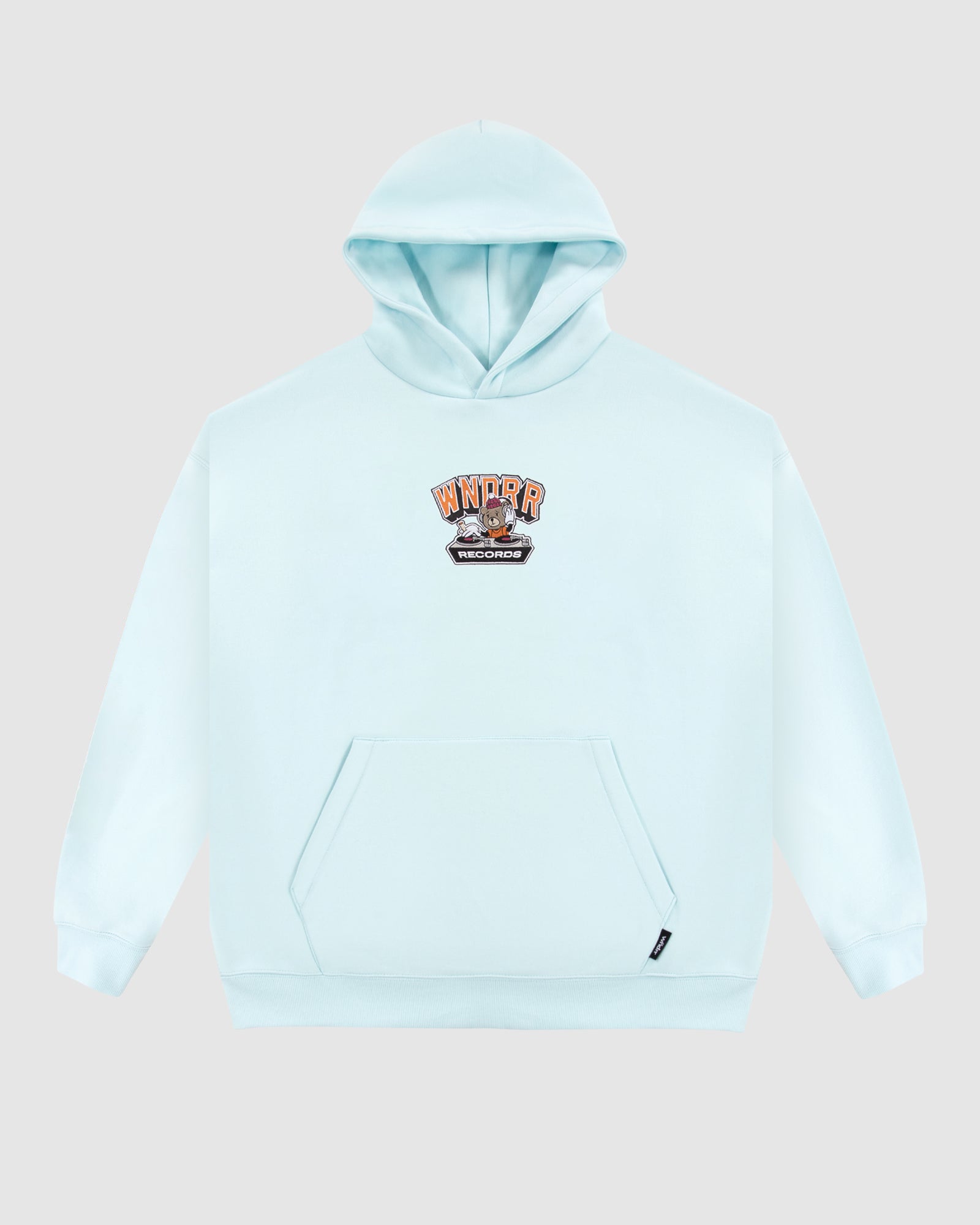 SPIN HOOD SWEAT - BABY BLUE