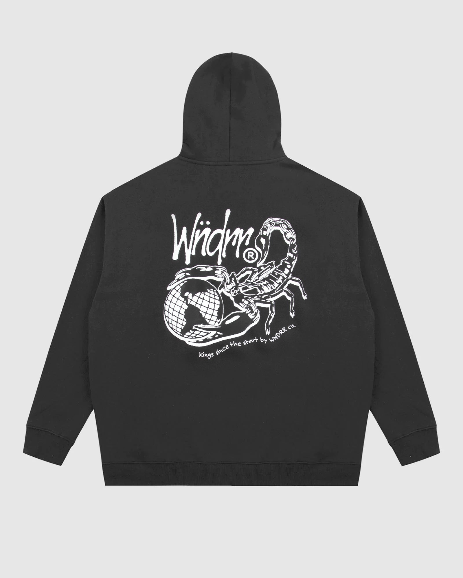 SCORPION HOOD SWEAT - FADED BLACK