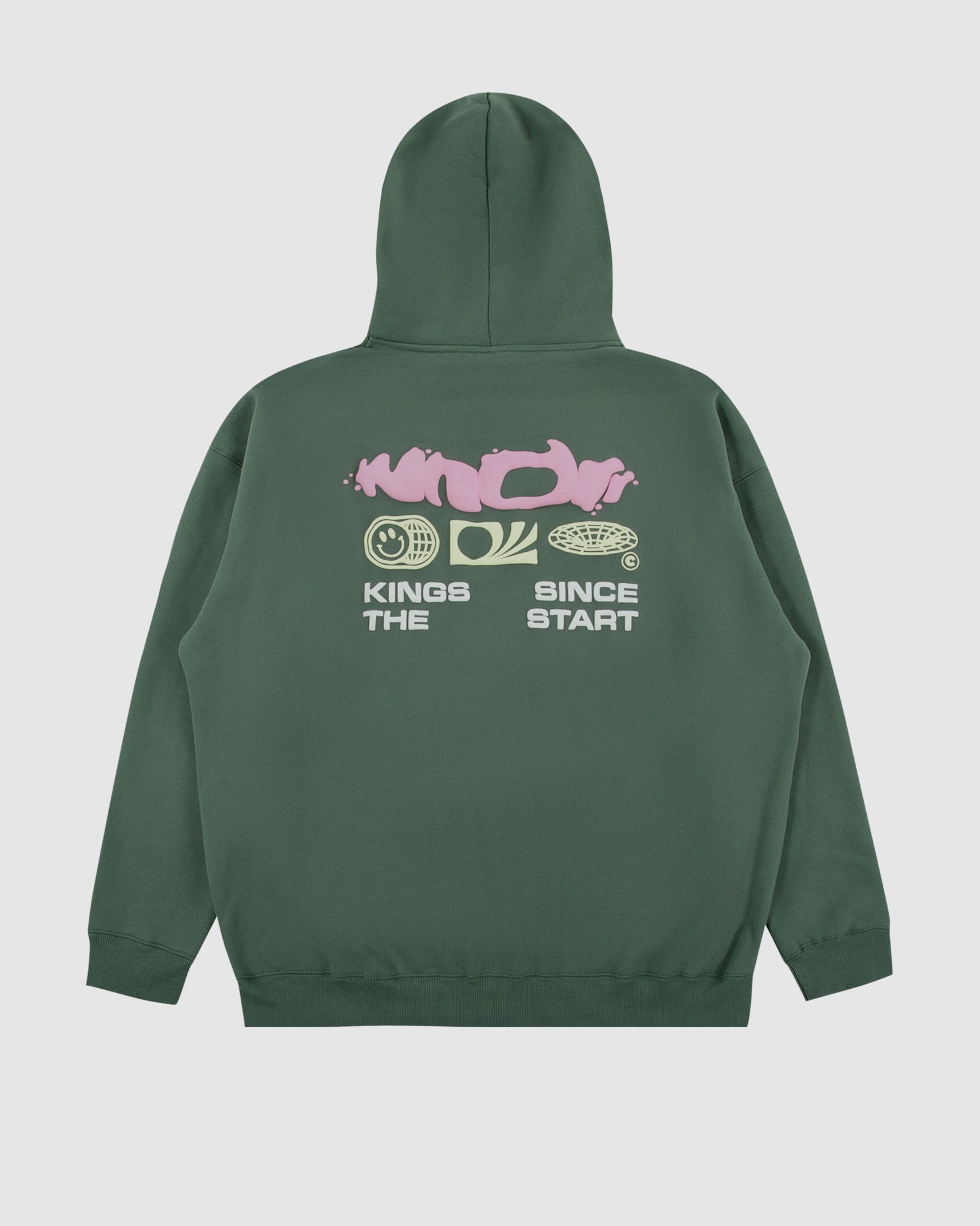 BREAKTHROUGH HOOD SWEAT - DARK GREEN